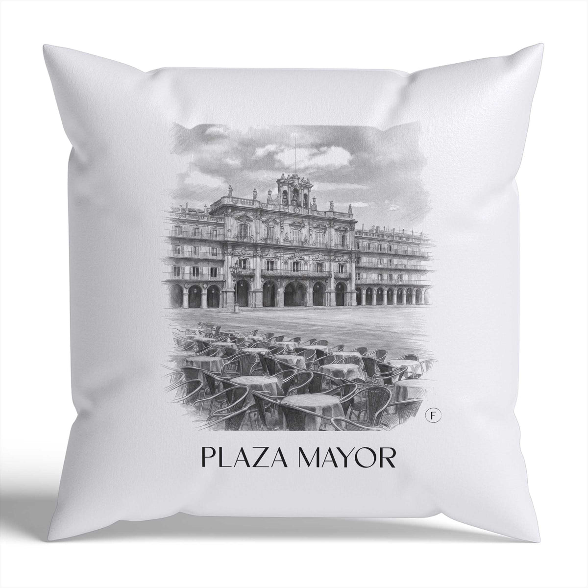 plaza-mayor-salamanca-spanien-kissenbezug-bleistift-zeichnung-drawing