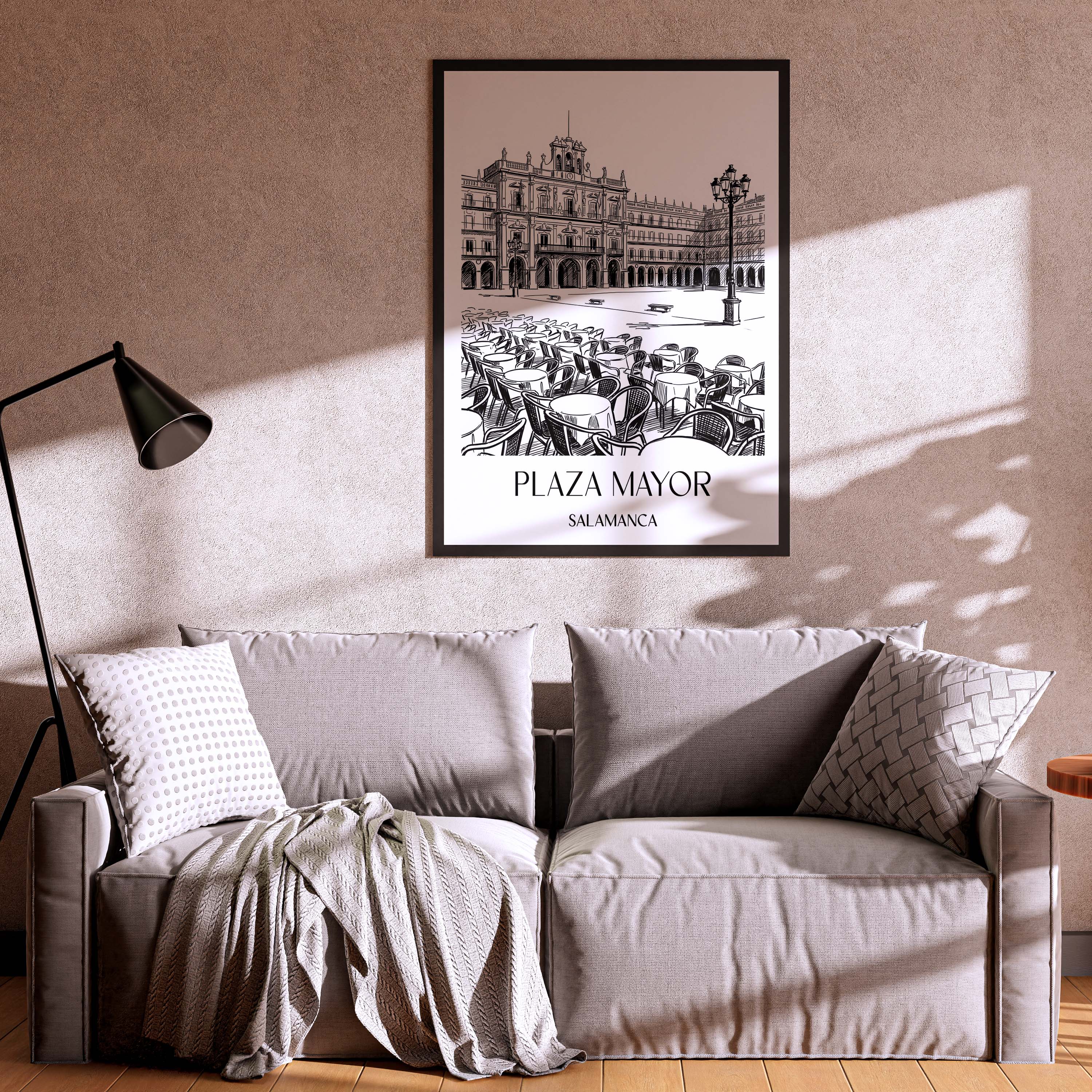 plaza-mayor-salamanca-spanien-poster-skizze