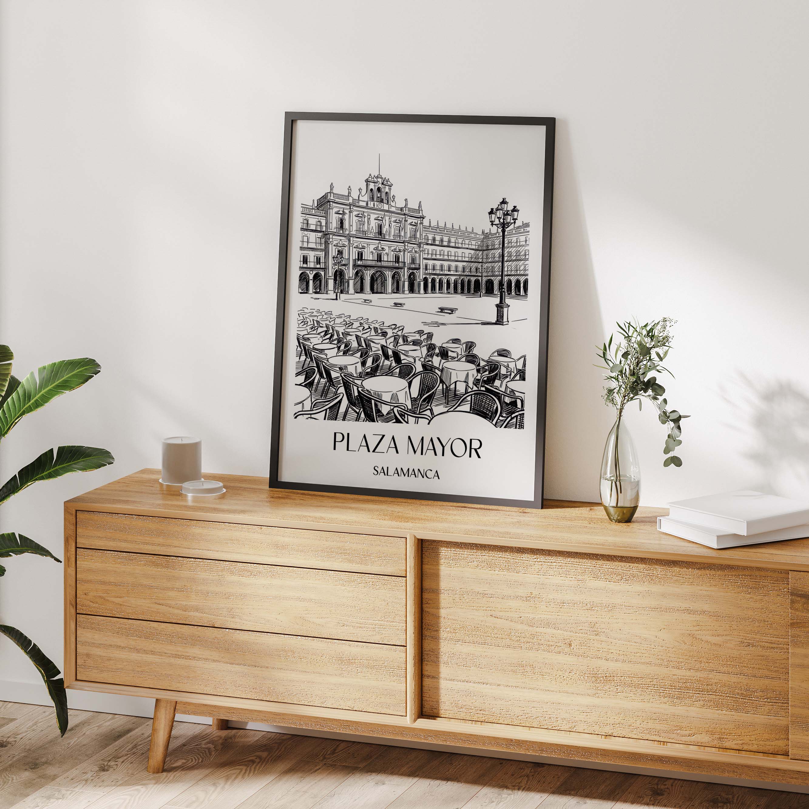 plaza-mayor-salamanca-spanien-poster-skizze