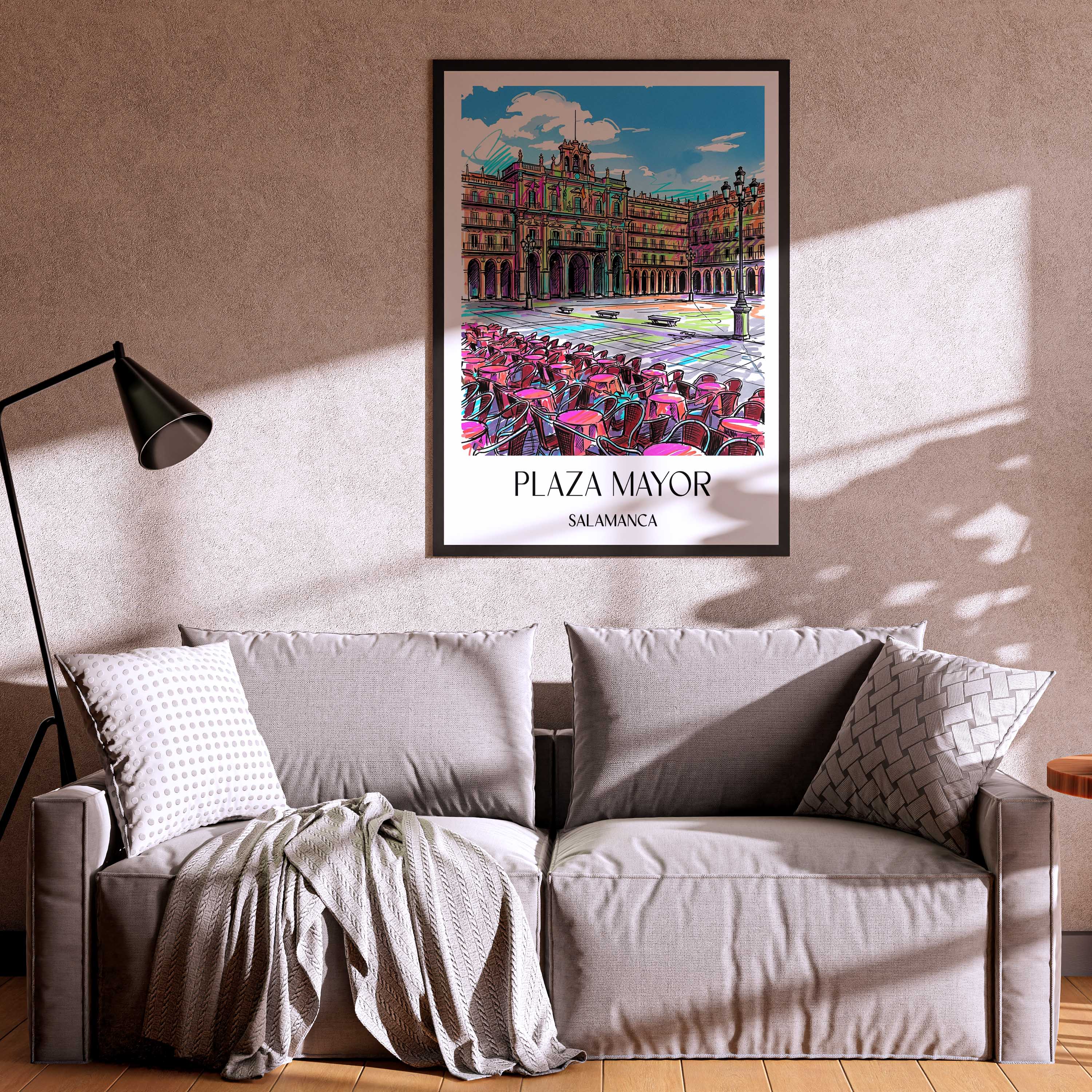 plaza-mayor-salamanca-spanien-poster-graffiti