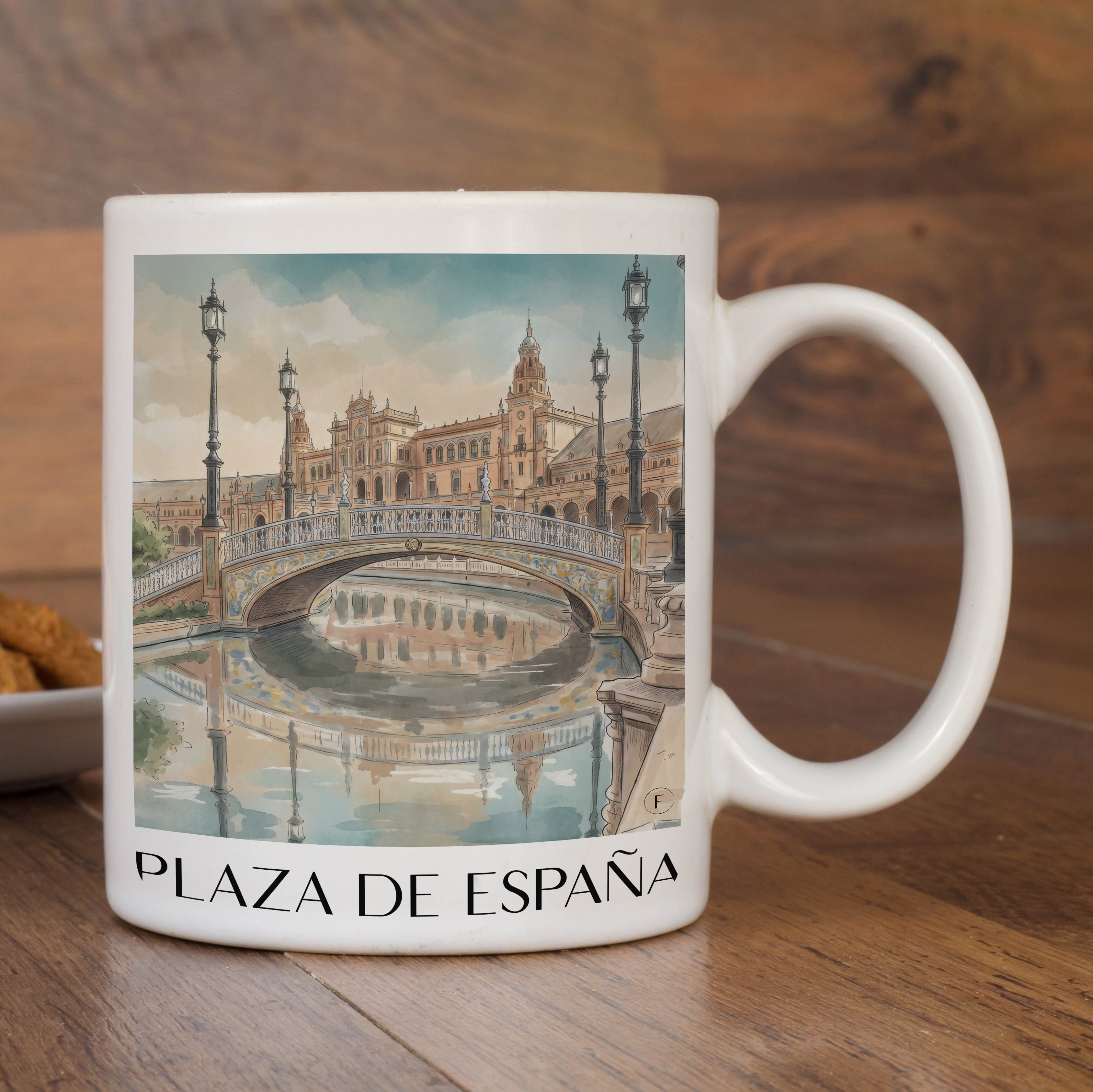 plaza-de-españa-sevilla-spanien-kaffeebecher-aquarell