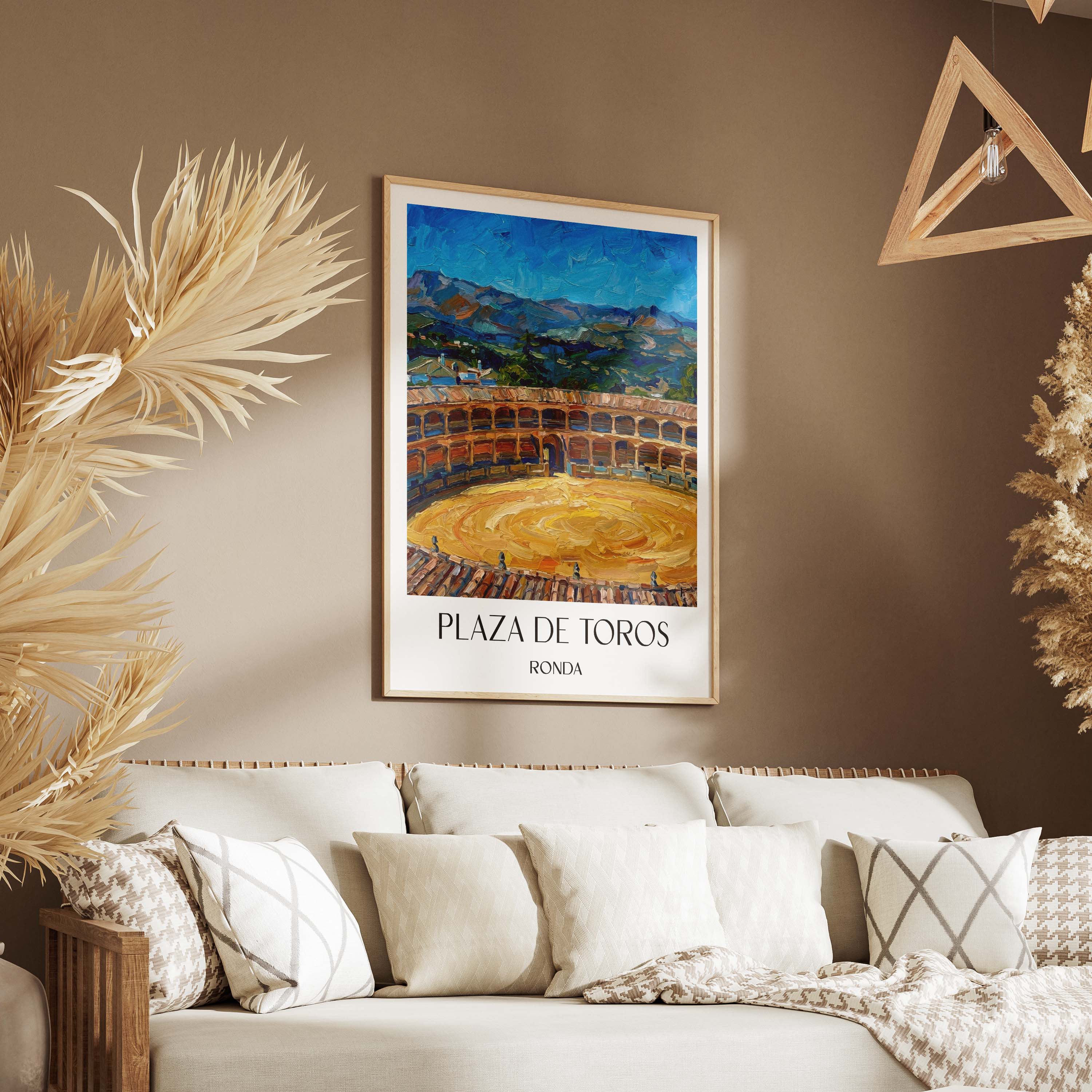 plaza-de-toros-ronda-spanien-poster-oil-painting-oelgemaelde
