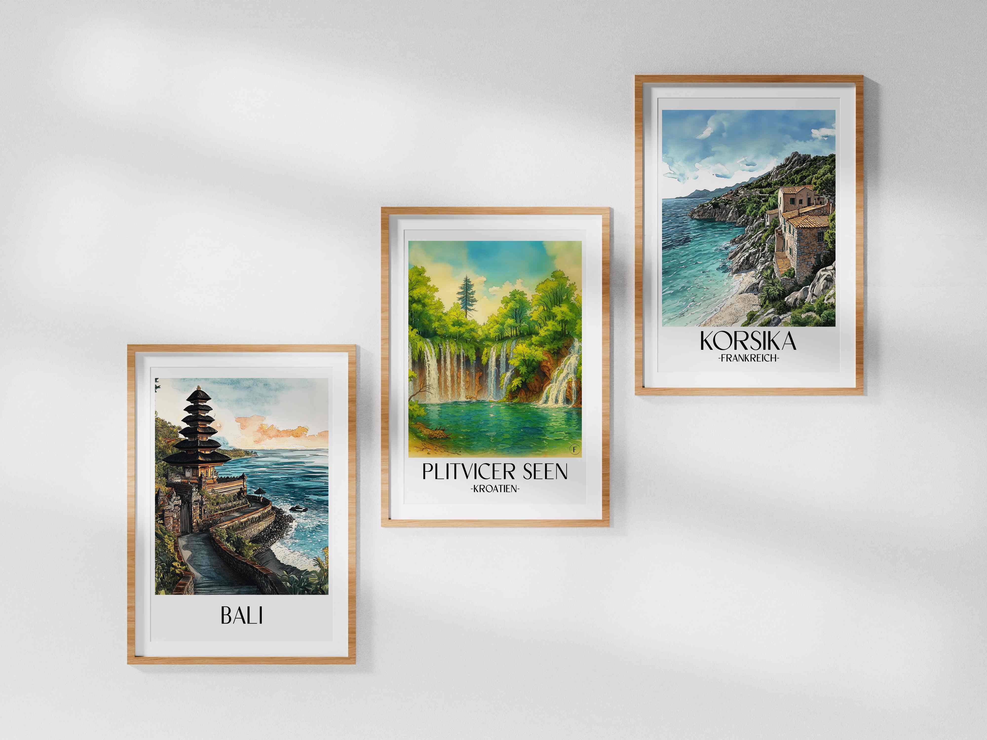 plitvicer-seen-kroatien-poster-aquarell