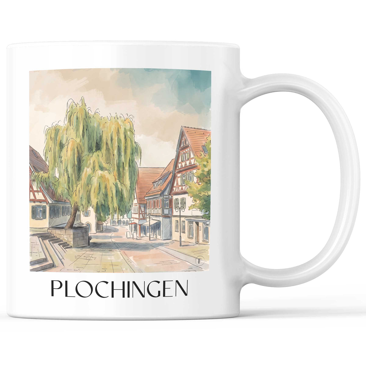 plochingen-neckartal-deutschland-kaffeebecher-aquarell