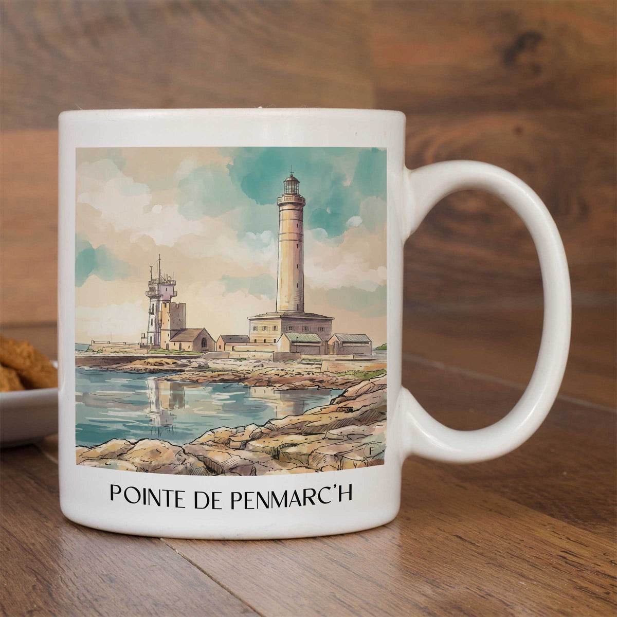 pointe-de-penmarc'h-pays-bigouden-frankreich-kaffeebecher-aquarell