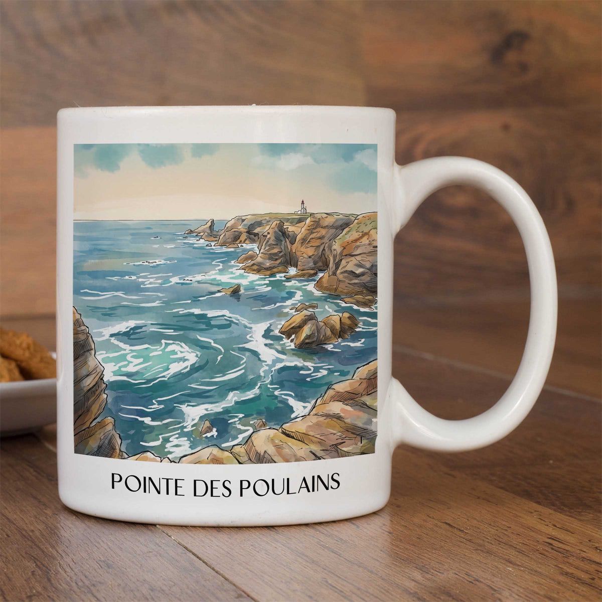 pointe-des-poulains-belle-île-frankreich-kaffeebecher-aquarell