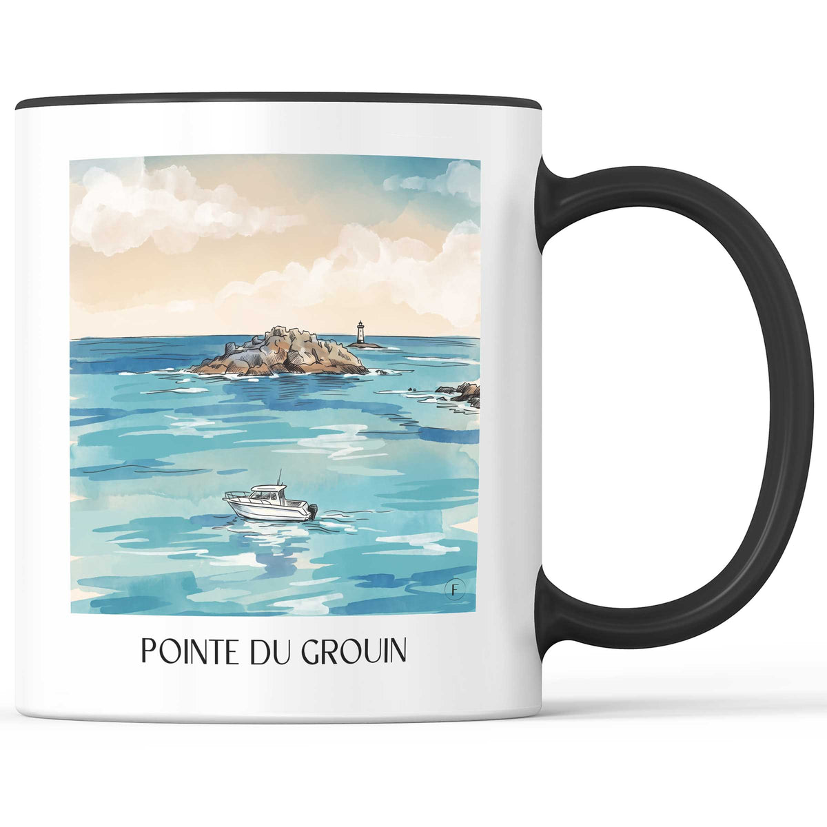 pointe-du-grouin-cancale-frankreich-kaffeebecher-aquarell