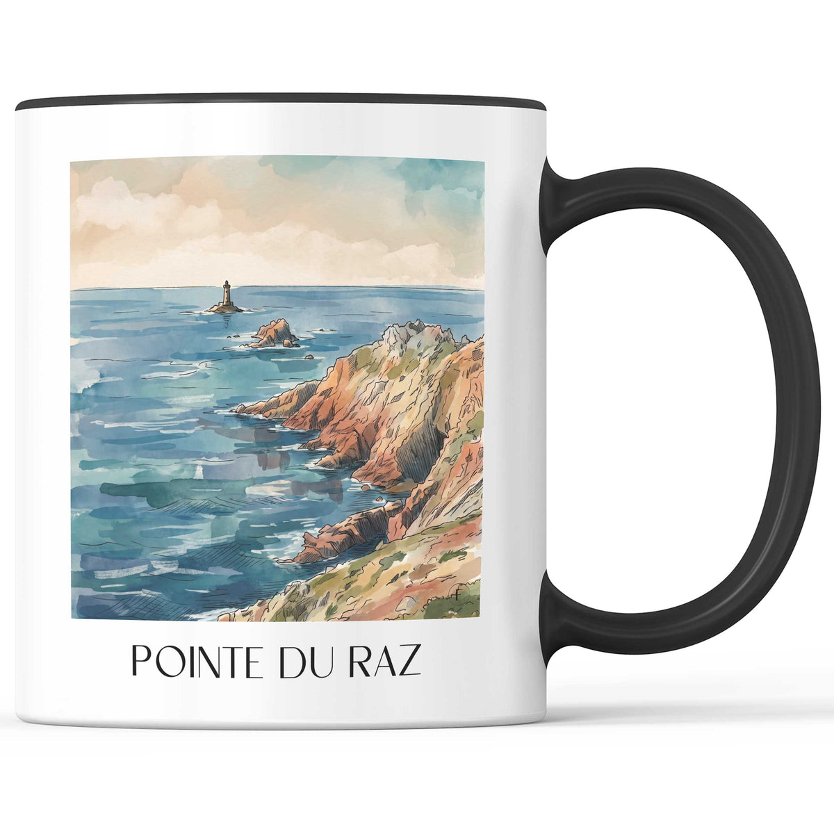 pointe-du-raz-cap-sizun-frankreich-kaffeebecher-aquarell