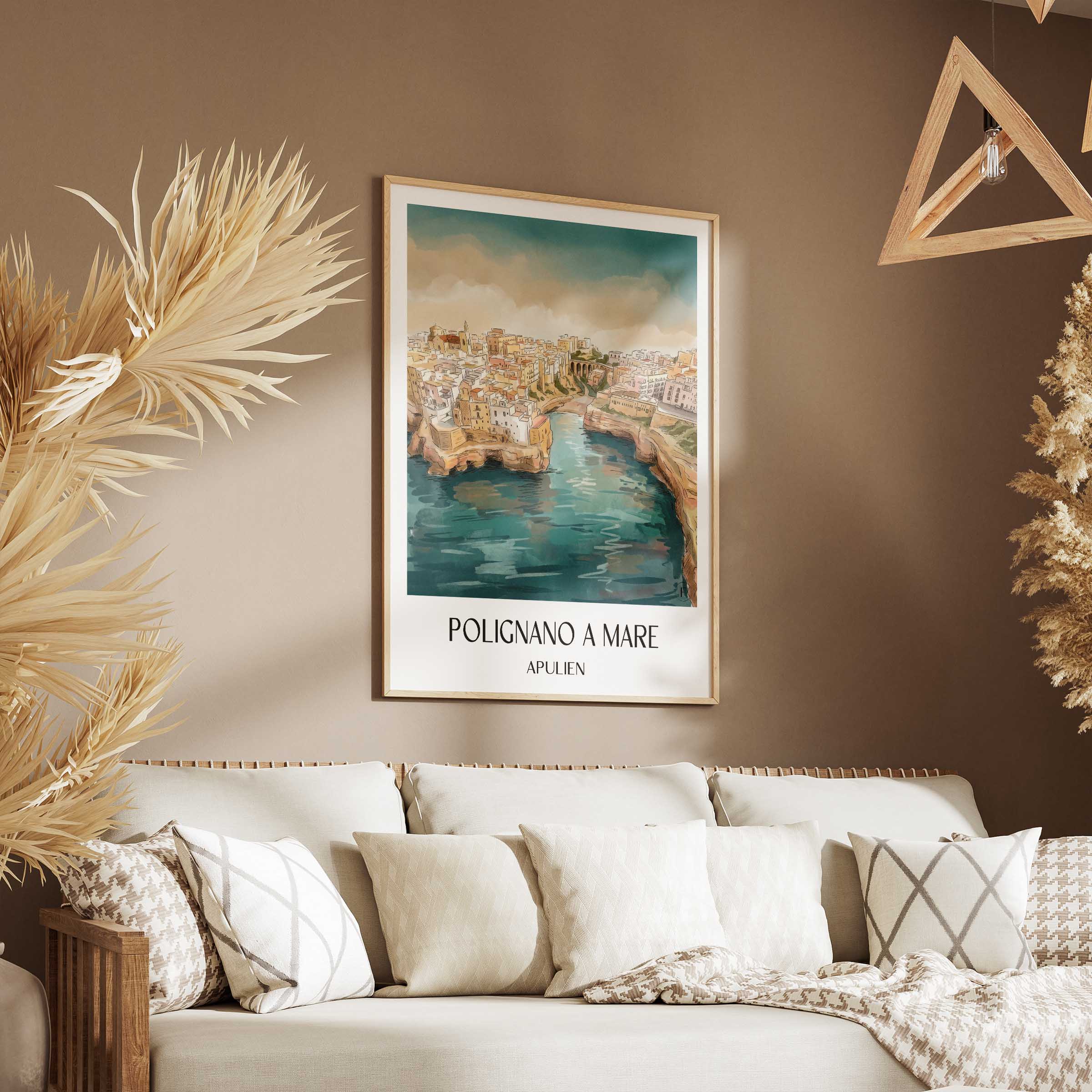 polignano-a-mare-apulien-italien-poster-aquarell