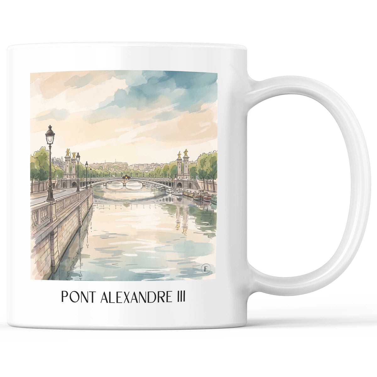 pont-alexandre-iii-paris-frankreich-kaffeebecher-aquarell