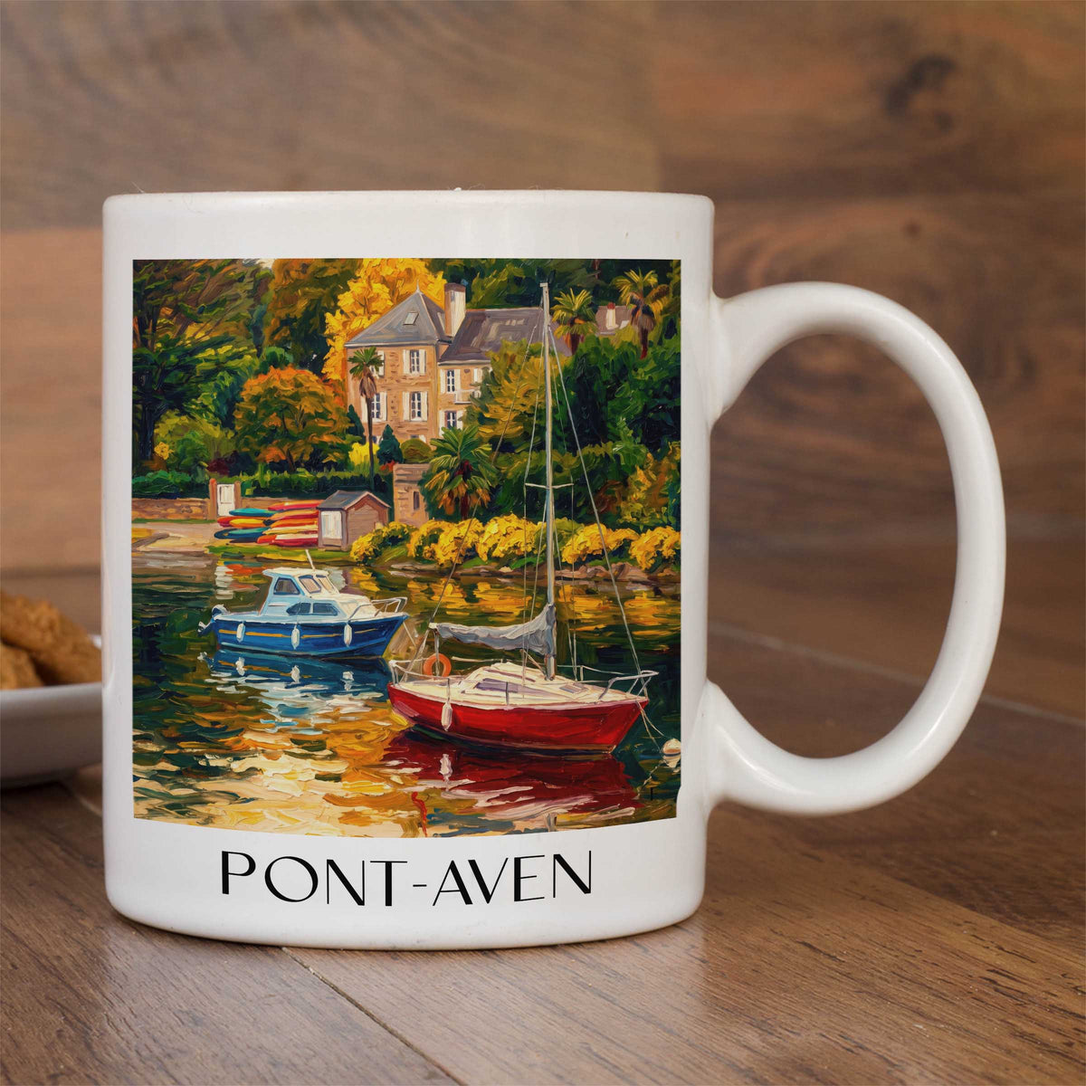 pont-aven-cornouaille-frankreich-kaffeebecher-oil-painting-oelgemaelde