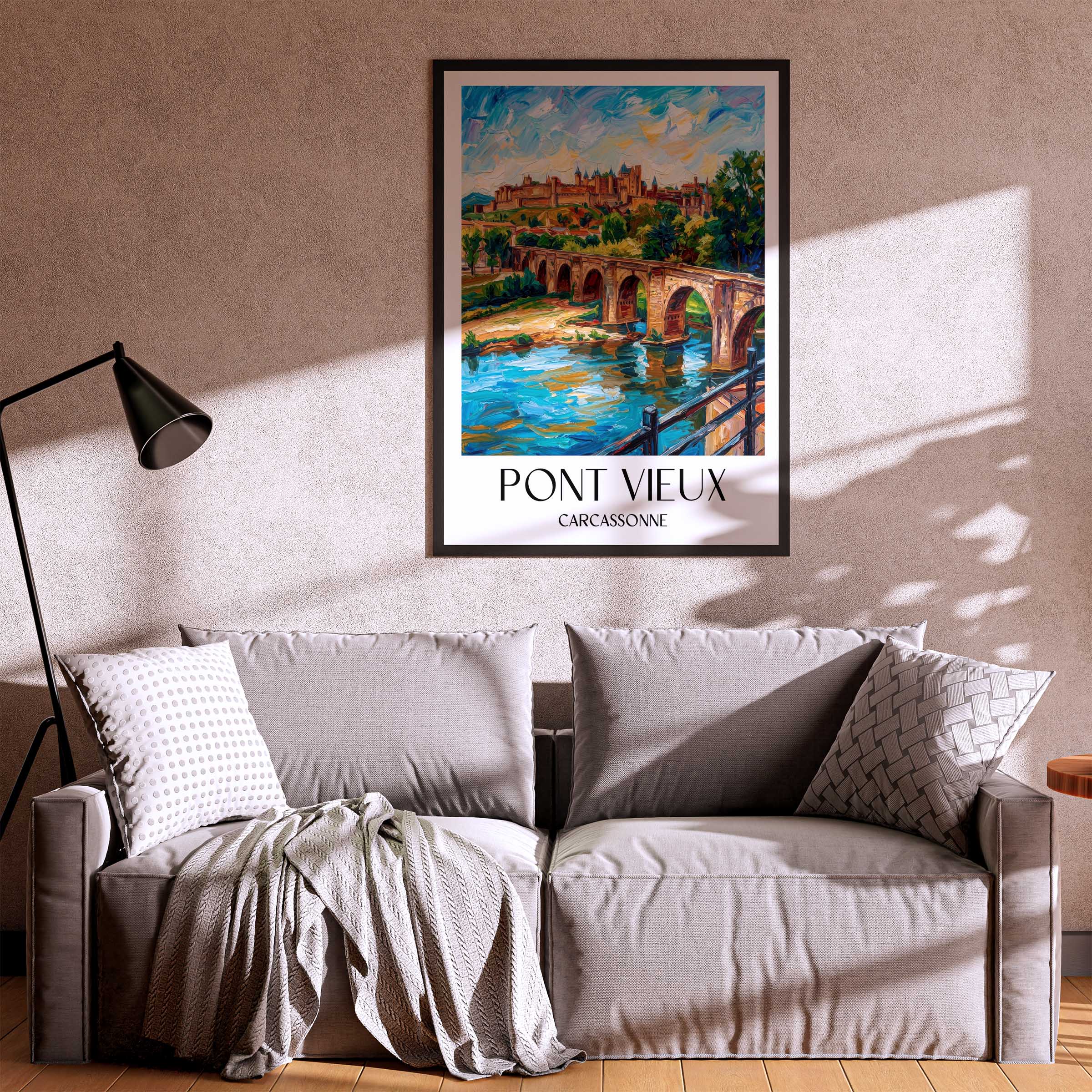 pont-vieux-carcassonne-frankreich-poster-oil-painting-oelgemaelde