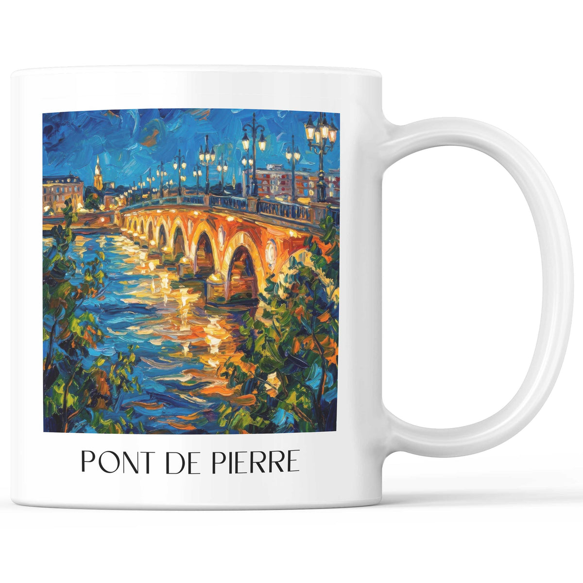 pont-de-pierre-bordeaux-frankreich-kaffeebecher-oil-painting-oelgemaelde