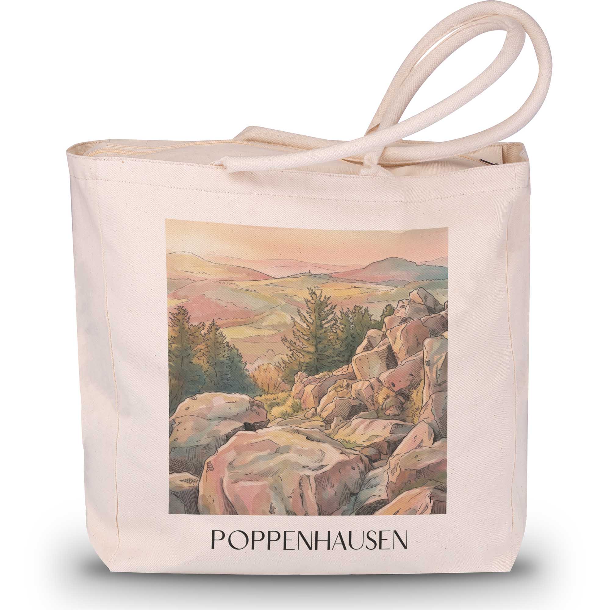 poppenhausen-rhön-deutschland-einkaufstasche-aquarell