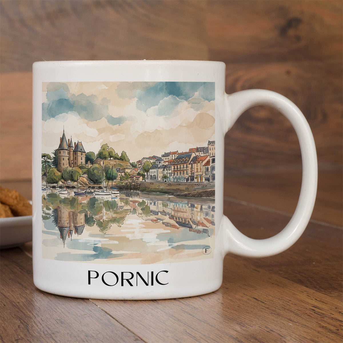 pornic-côte-de-jade-frankreich-kaffeebecher-aquarell