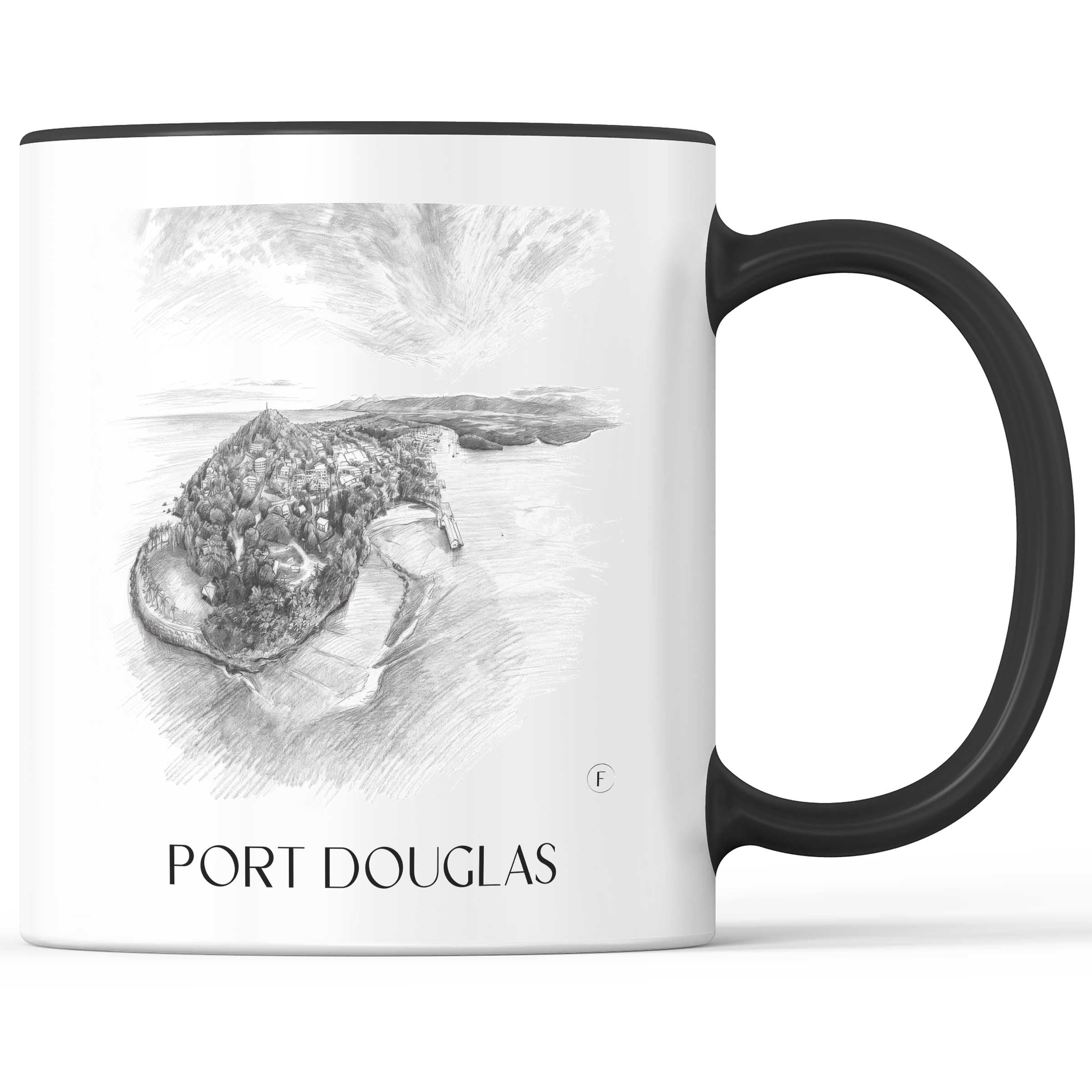 port-douglas-australien-australien-kaffeebecher-bleistift-zeichnung-drawing