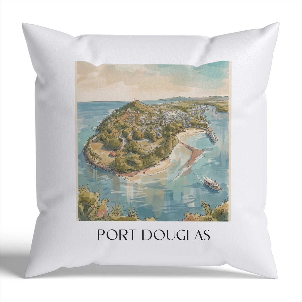 port-douglas-australien-australien-kissenbezug-aquarell