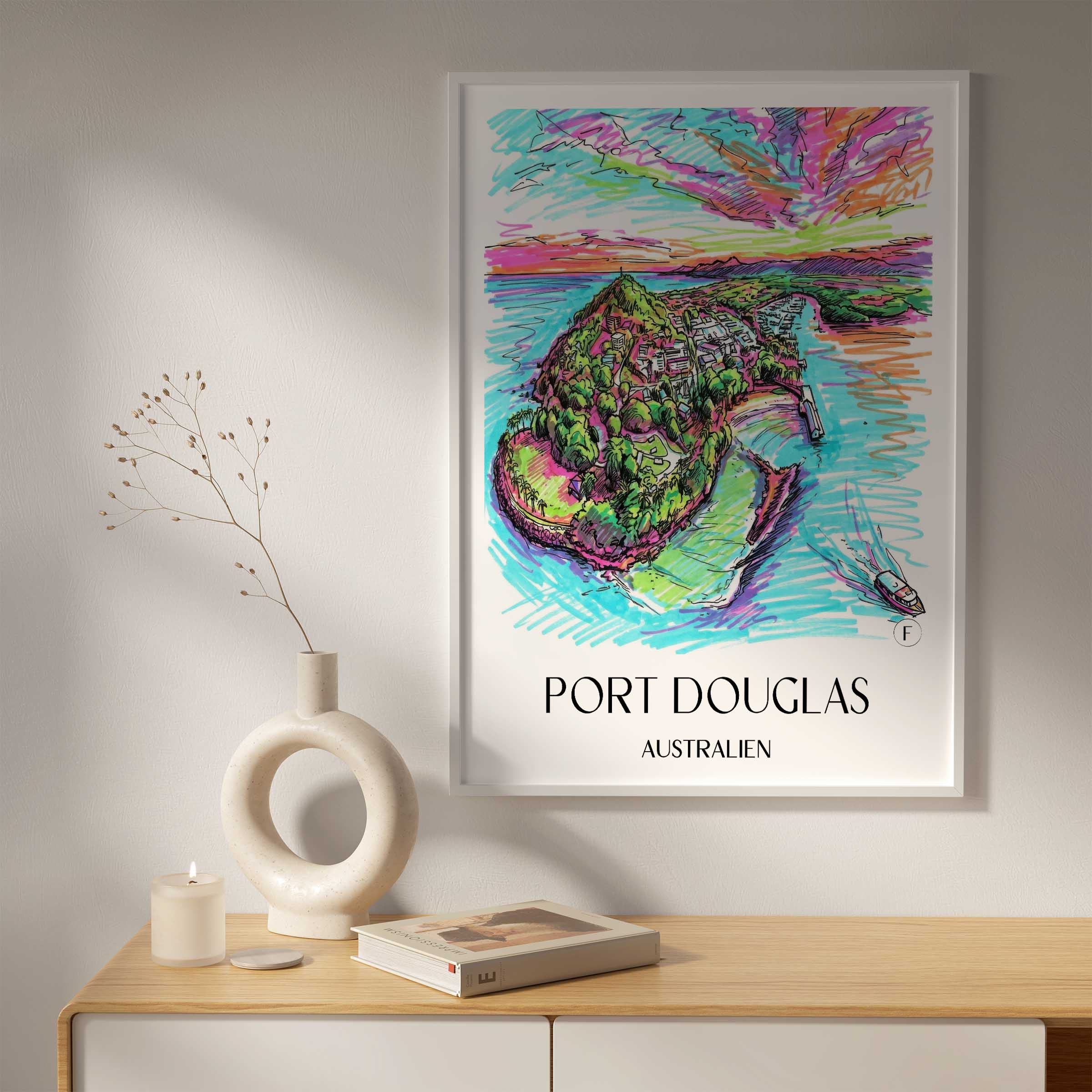 port-douglas-australien-australien-poster-graffiti