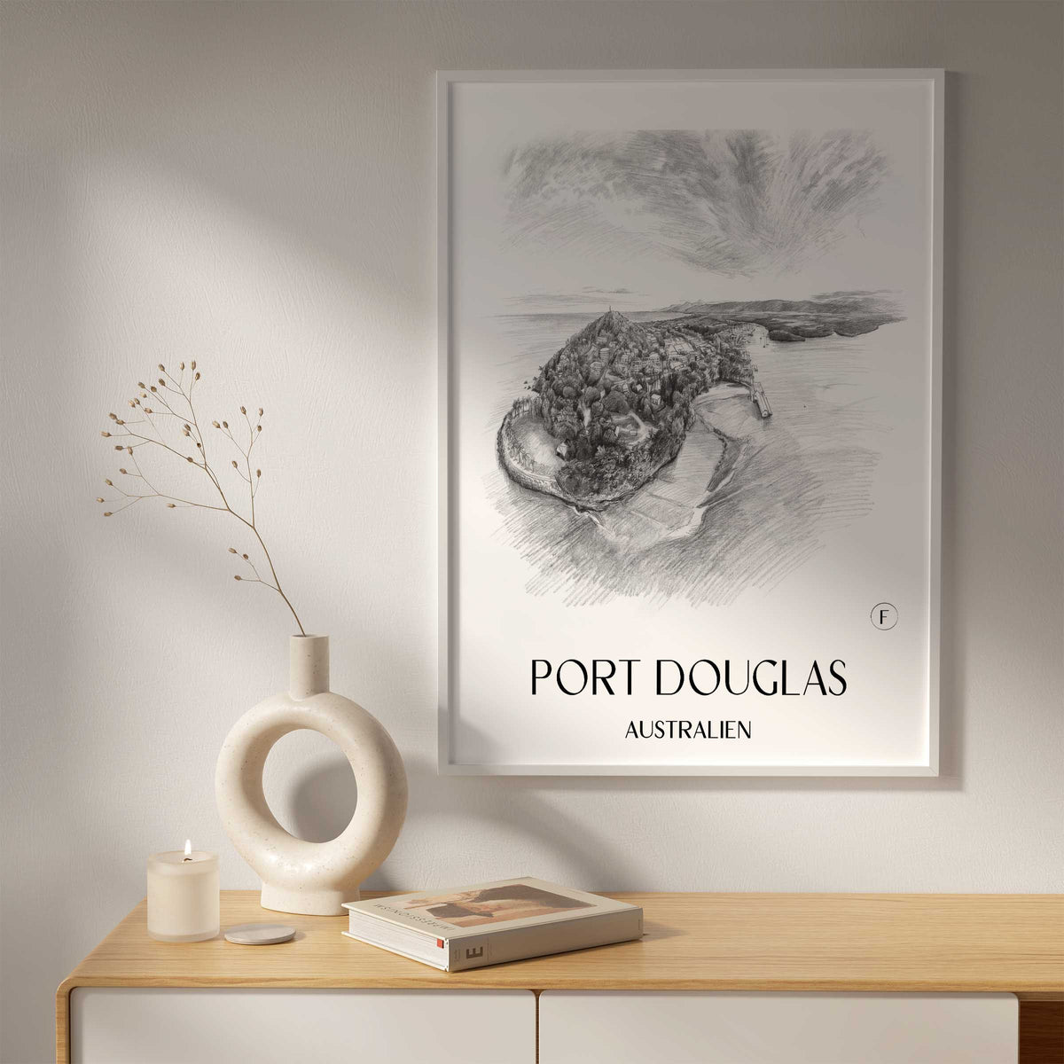 port-douglas-australien-australien-poster-bleistift-zeichnung-drawing