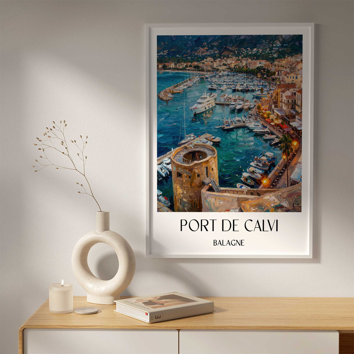 port-de-calvi-balagne-frankreich-poster-oil-painting-oelgemaelde