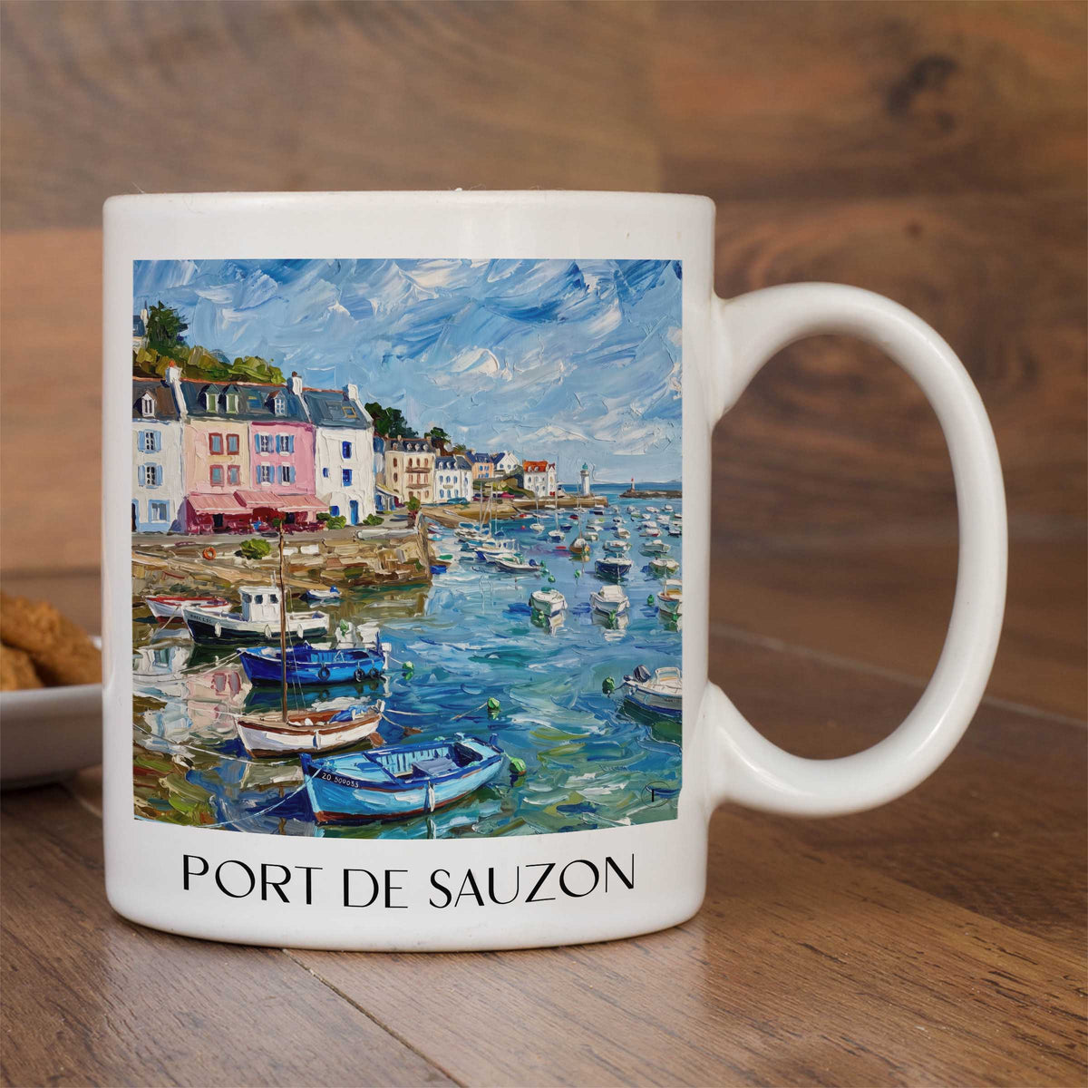 port-de-sauzon-belle-île-frankreich-kaffeebecher-oil-painting-oelgemaelde