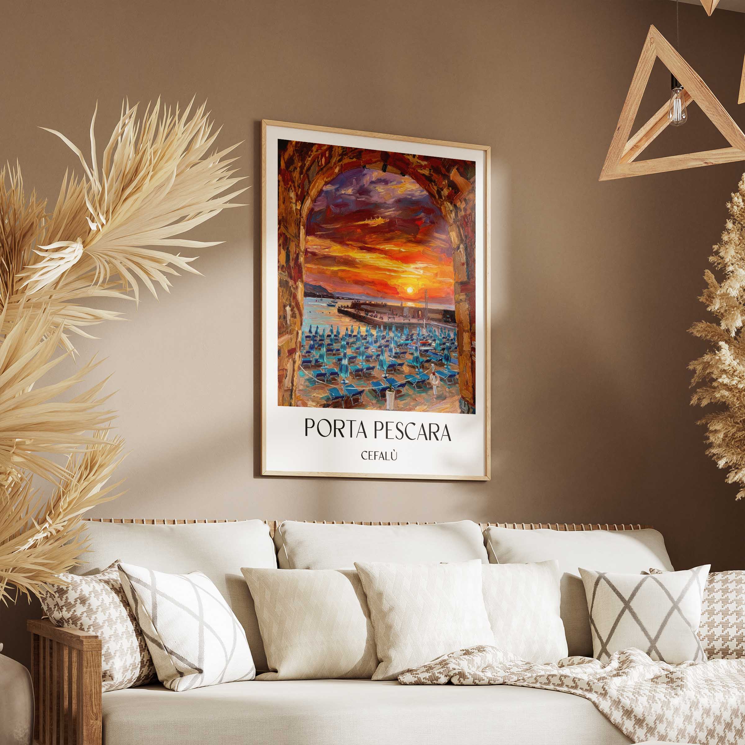 porta-pescara-cefalù-italien-poster-oil-painting-oelgemaelde