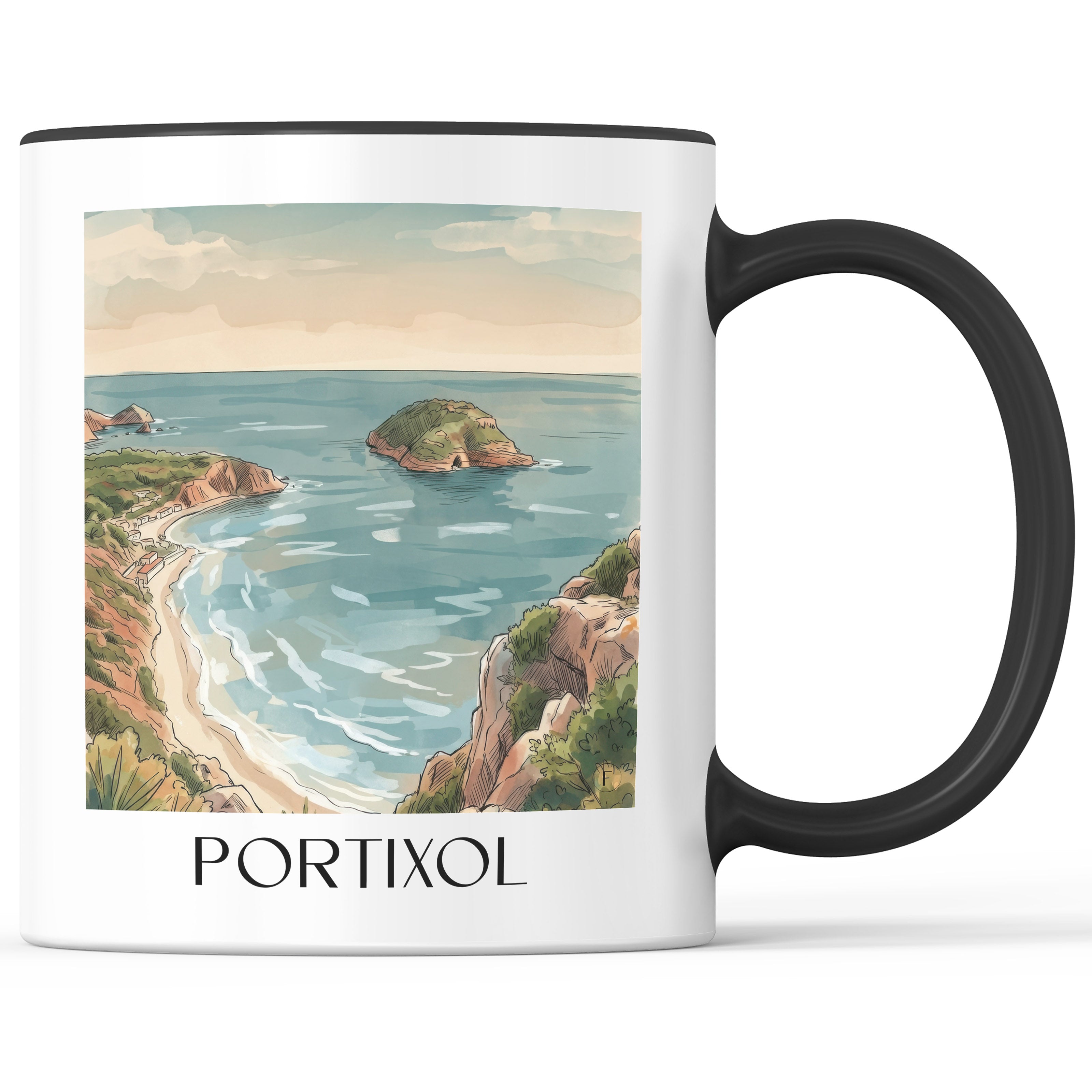portixol--javea-spanien-kaffeebecher-aquarell