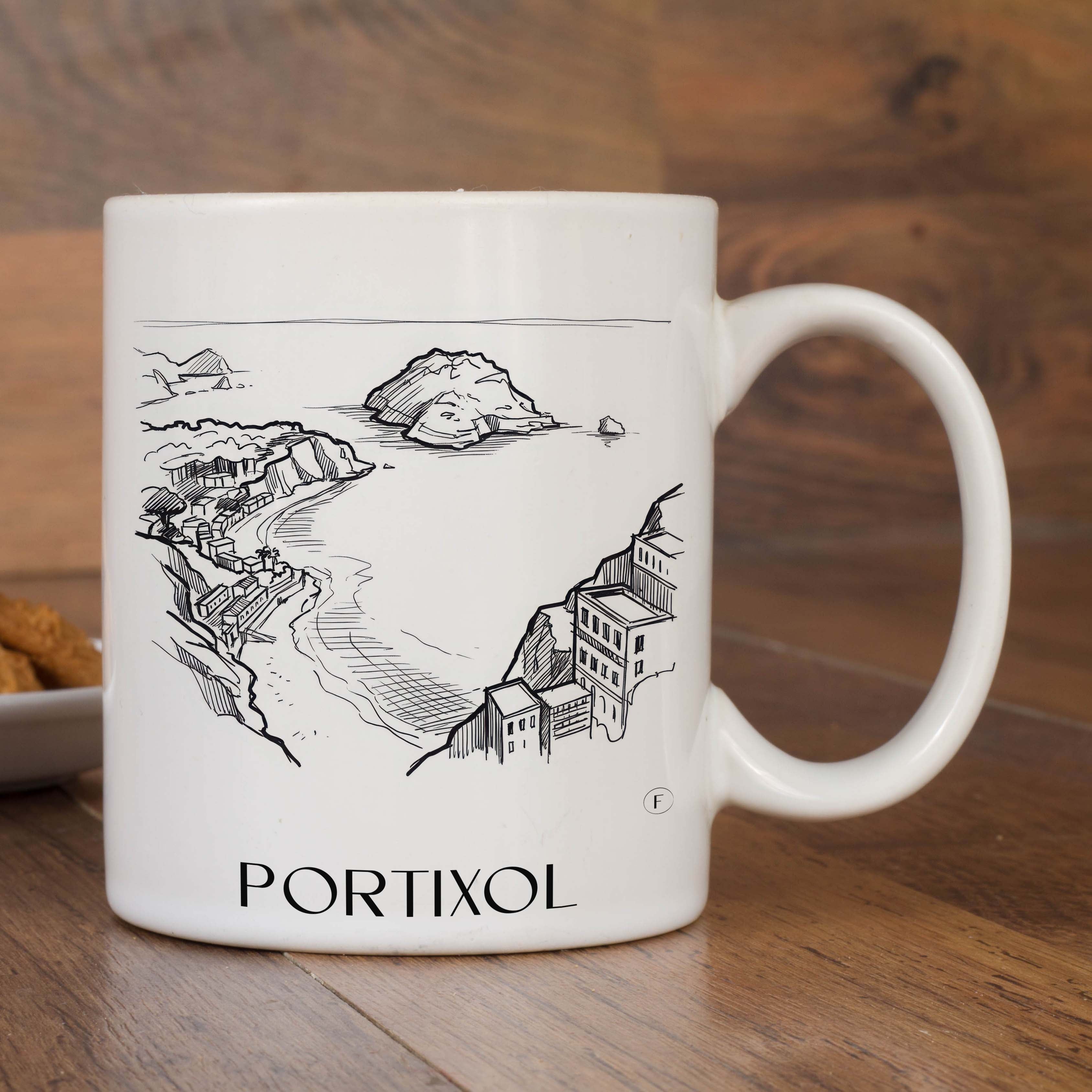 portixol--javea-spanien-kaffeebecher-skizze