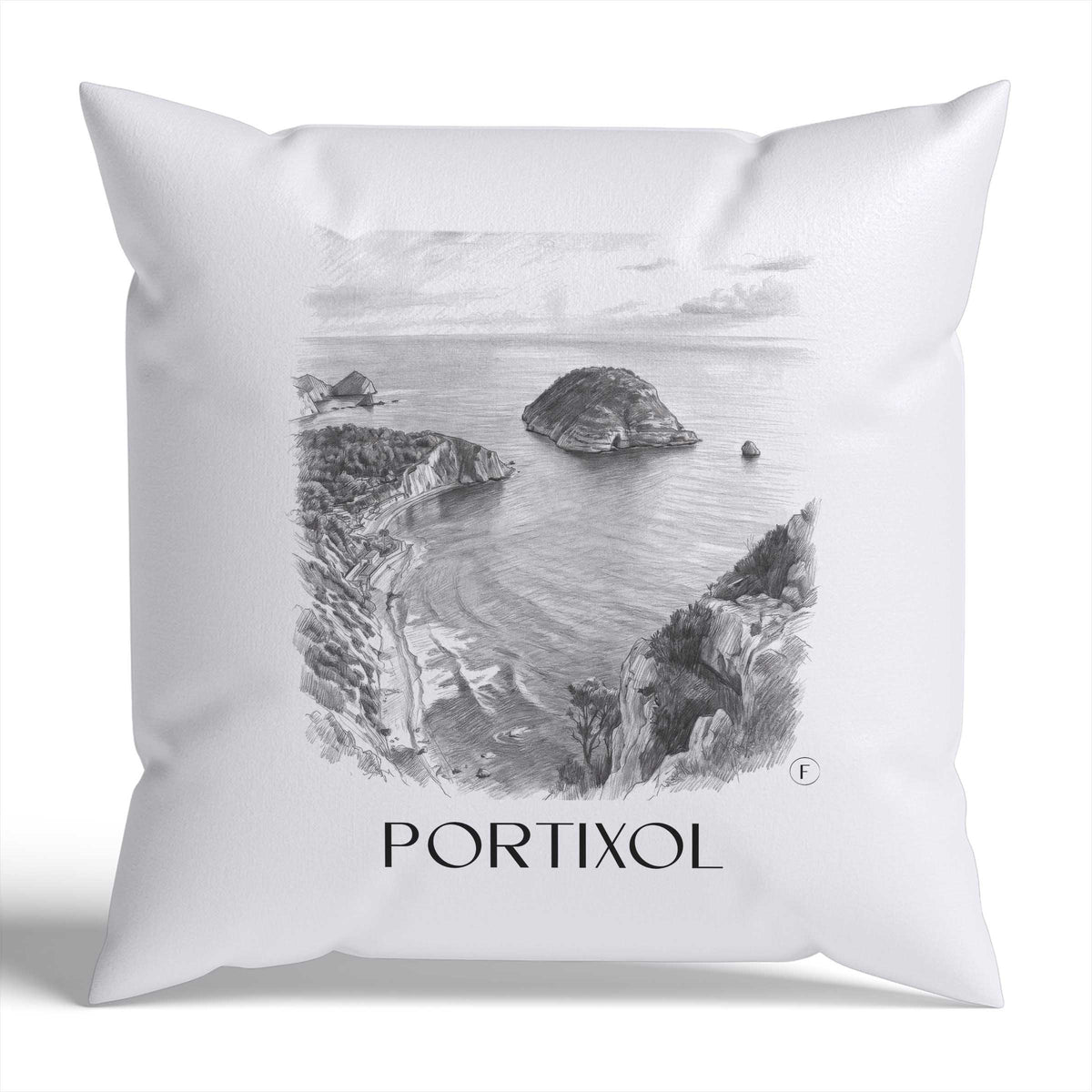 portixol-javea-spanien-kissenbezug-bleistift-zeichnung-drawing