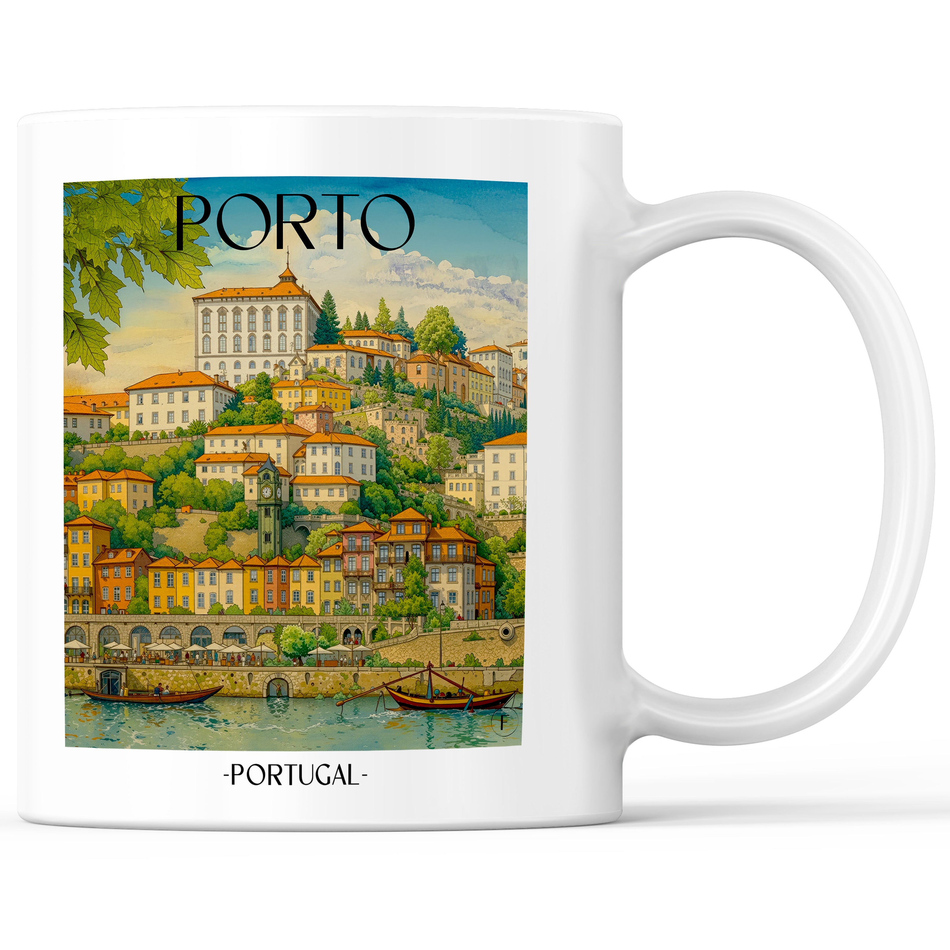 porto-portugal-einkaufstasche-aquarell