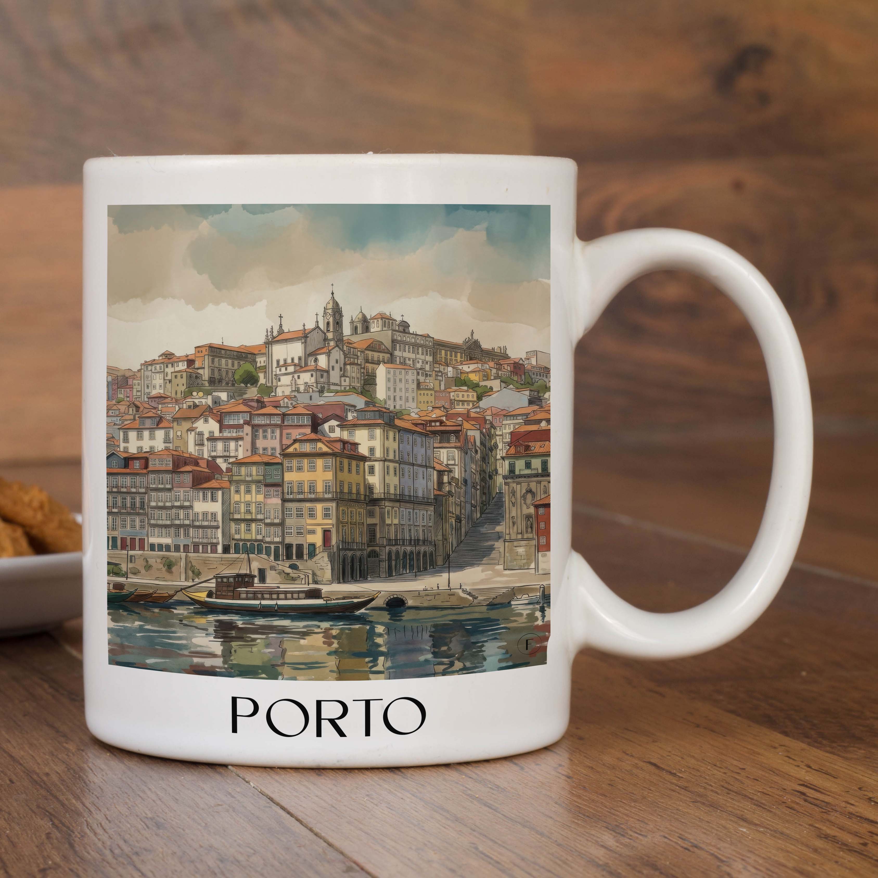 porto-portugal-kaffeebecher-aquarell