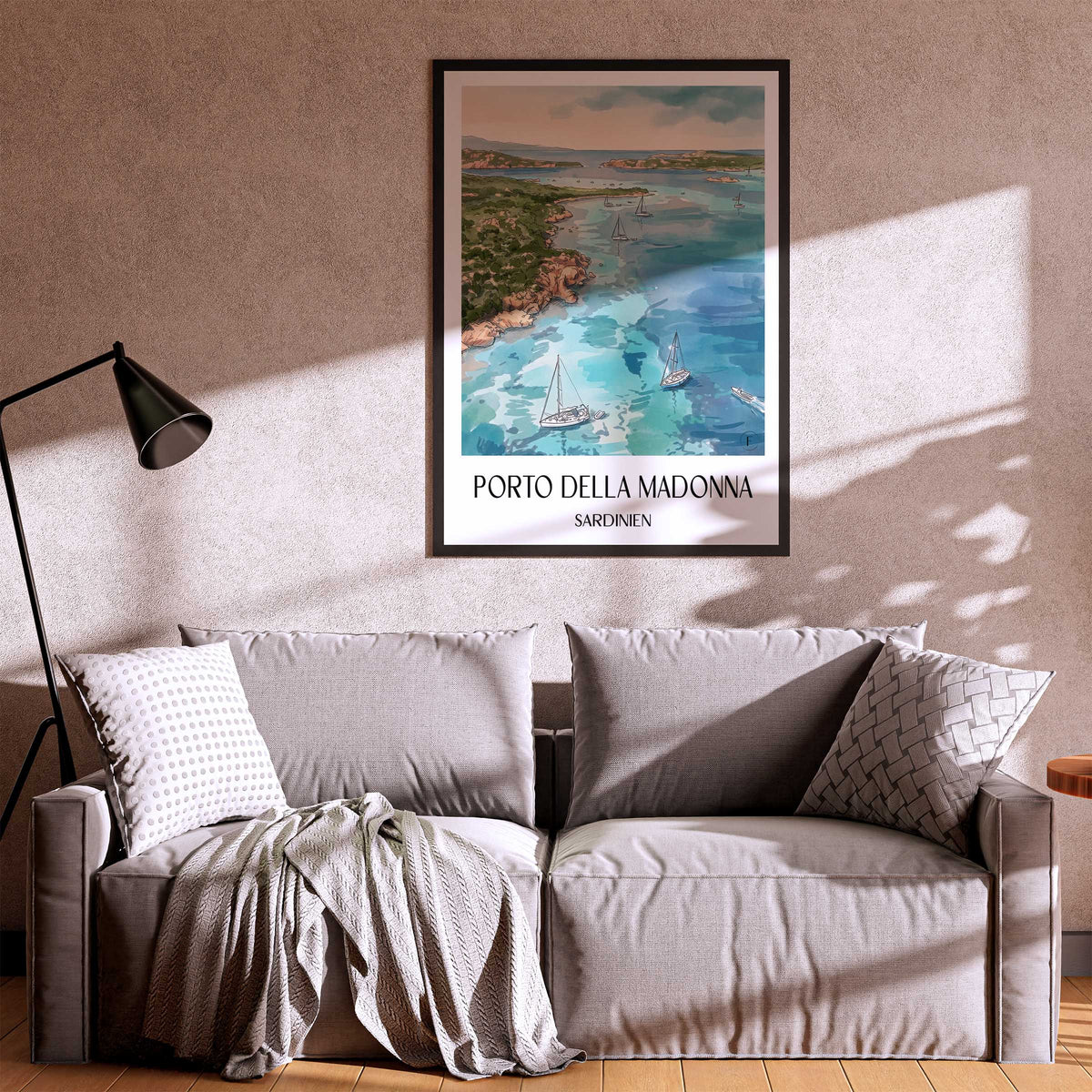 porto-della-madonna-sardinien-italien-poster-aquarell