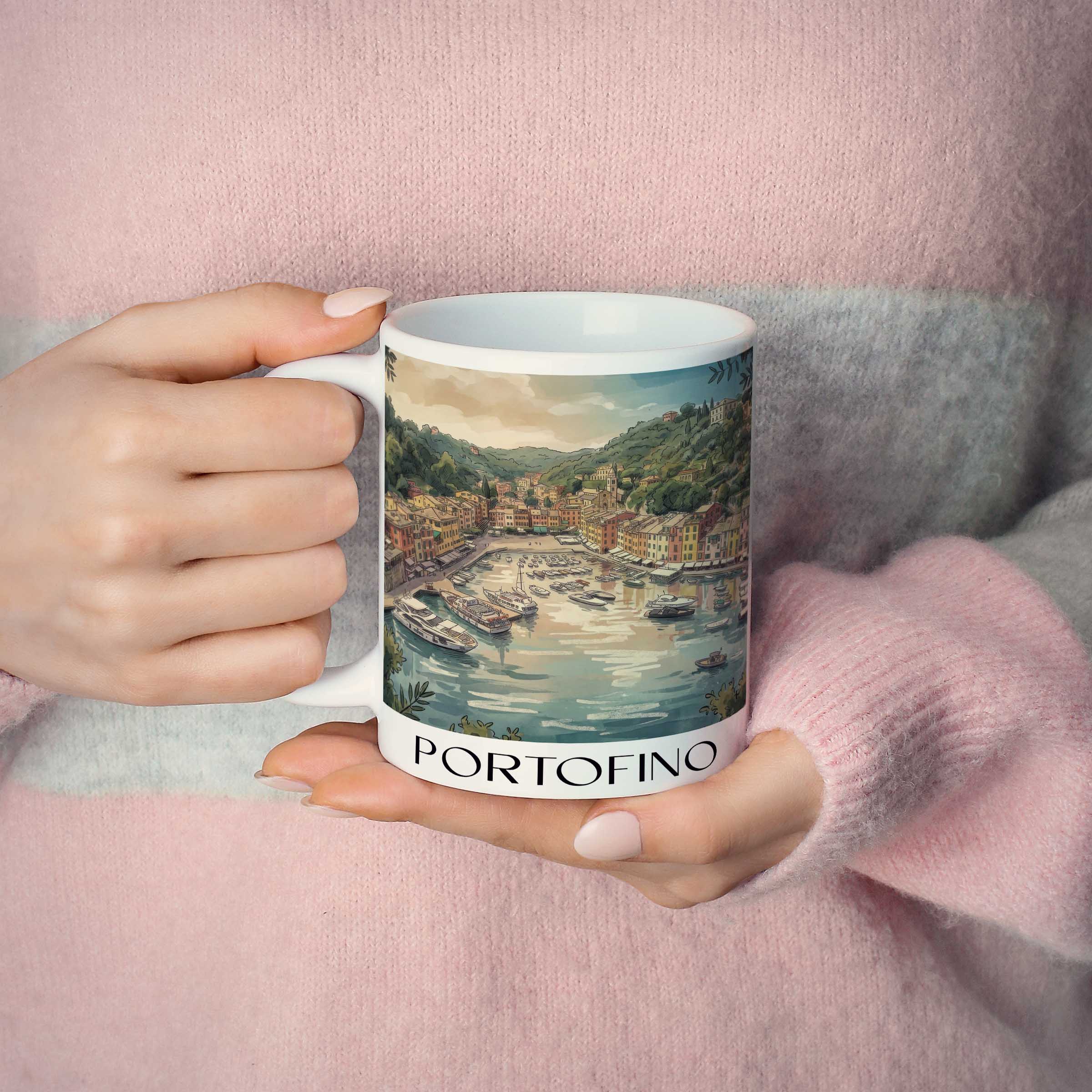 portofino-ligurien-italien-kaffeebecher-aquarell
