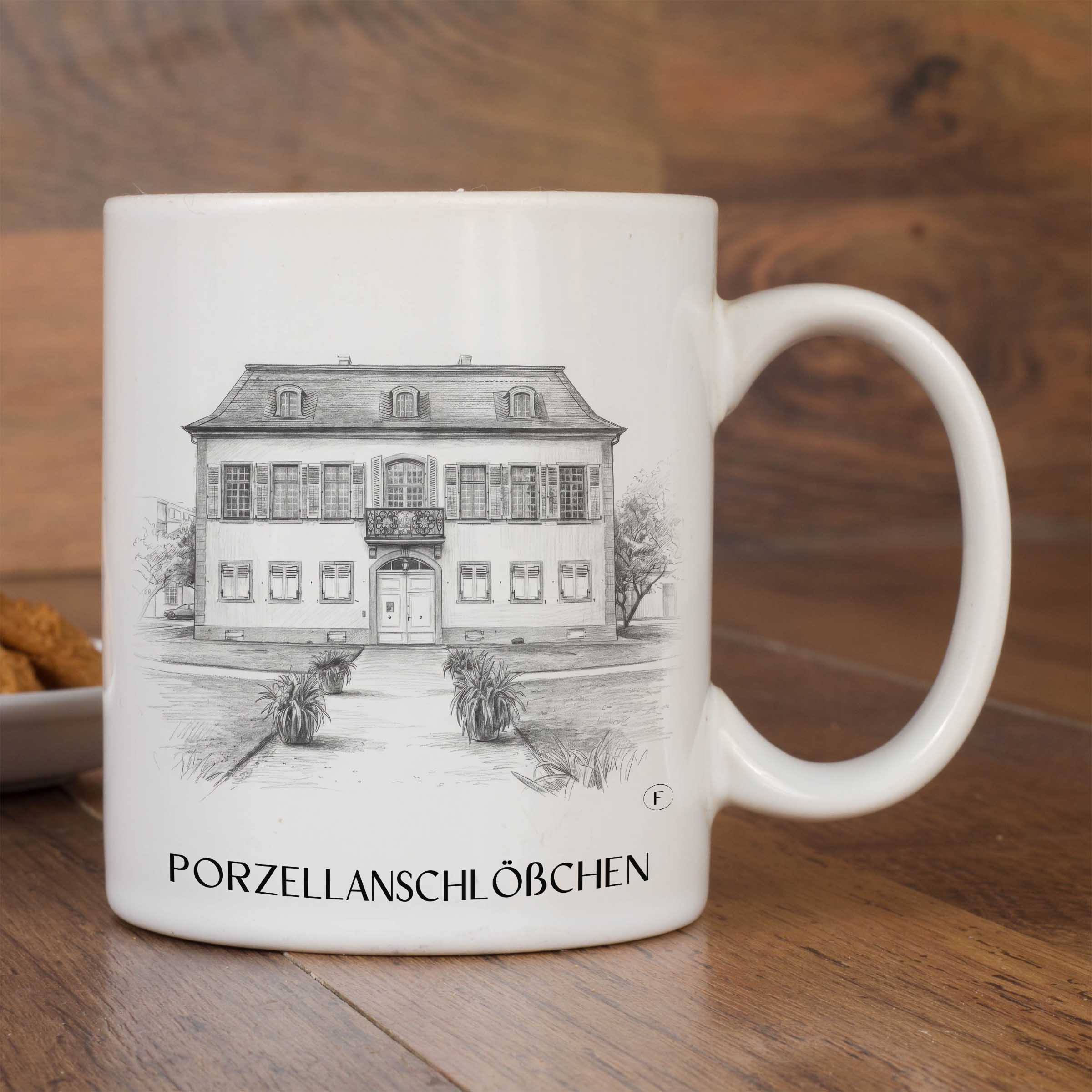 porzellanschlößchen-darmstadt-deutschland-kaffeebecher-bleistift-zeichnung-drawing