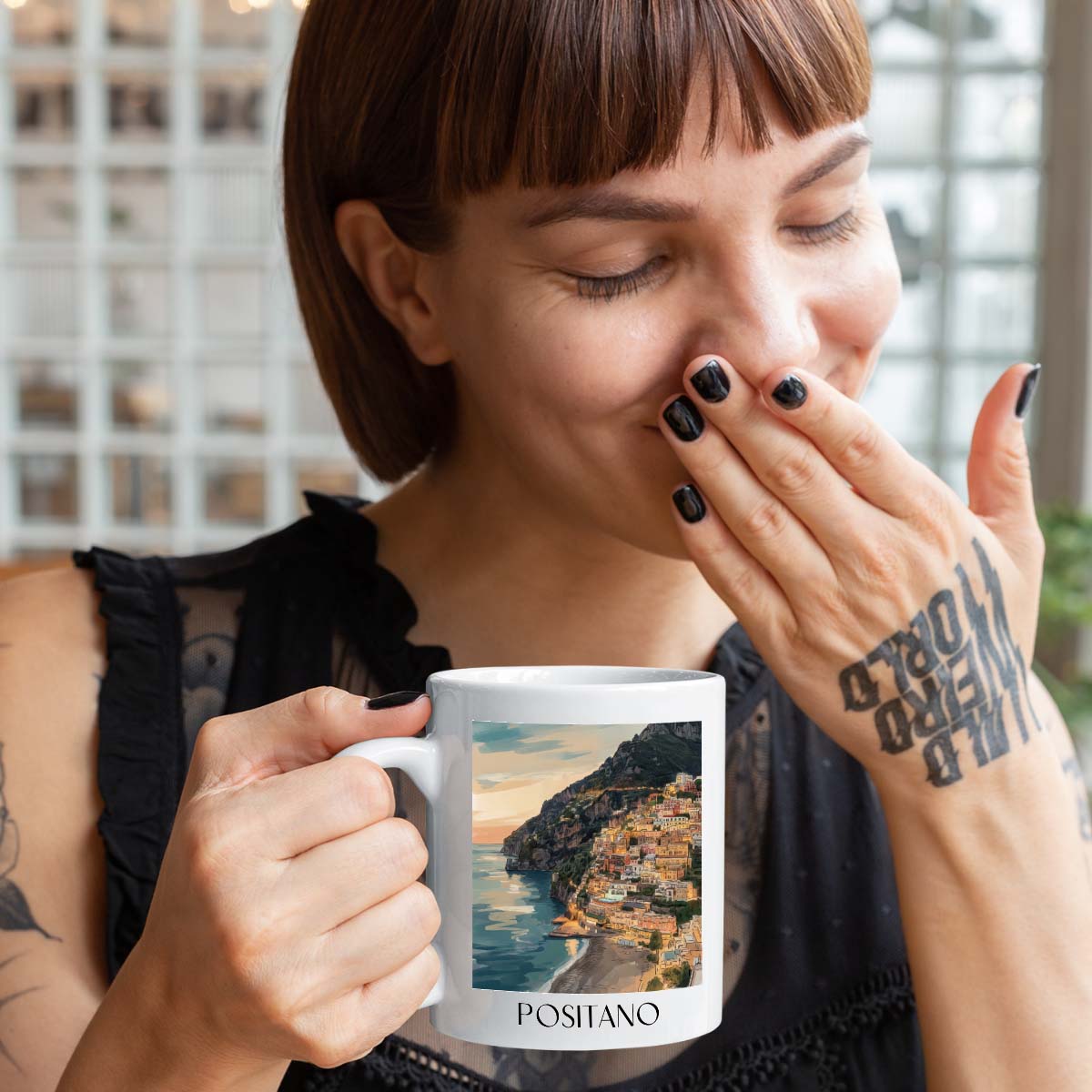 positano-amalfi-küste-italien-kaffeebecher-aquarell