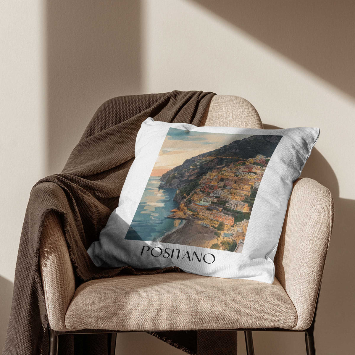 positano-amalfi-küste-italien-kissenbezug-aquarell