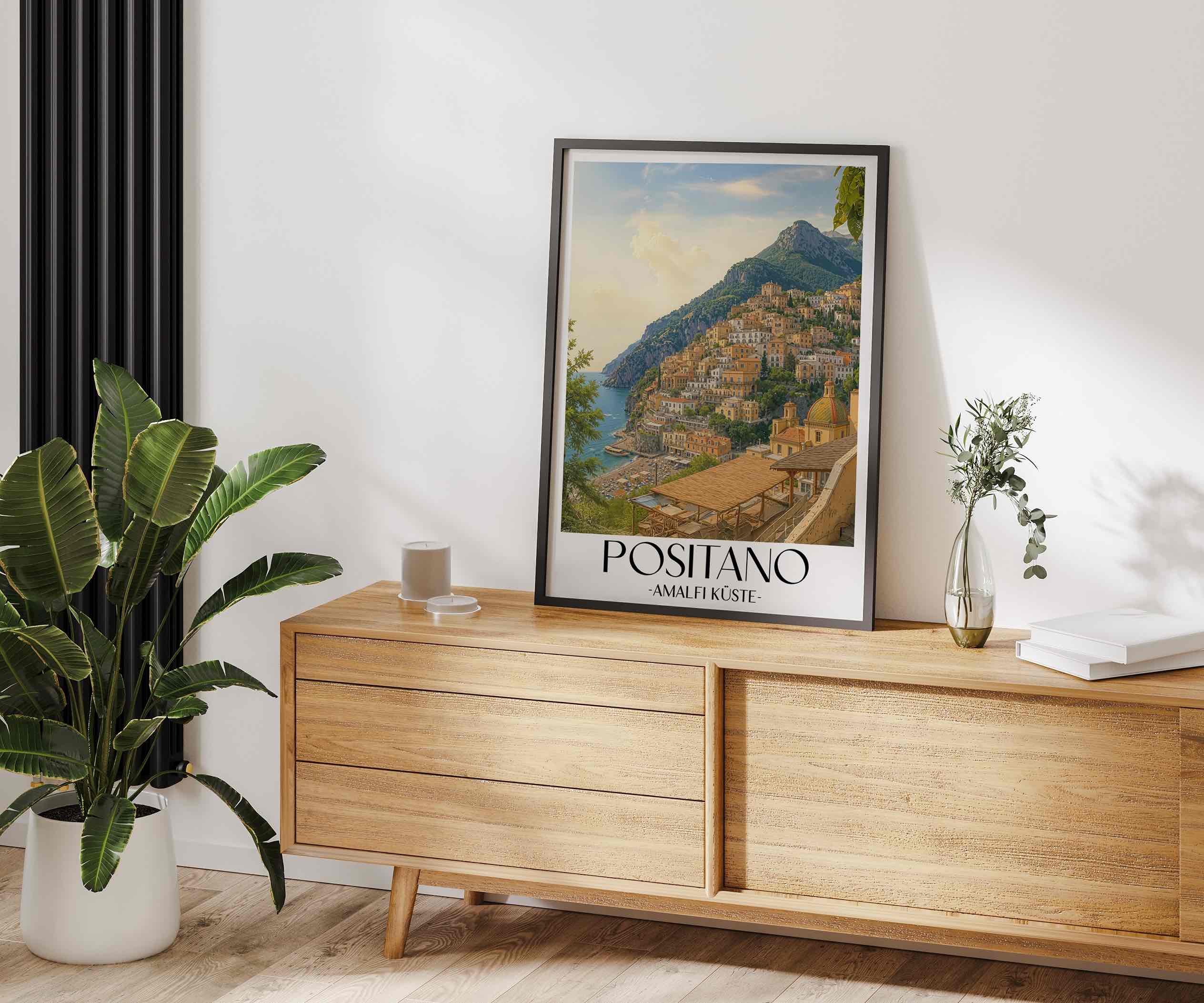 positano-amalfi-küste-italien-poster-aquarell
