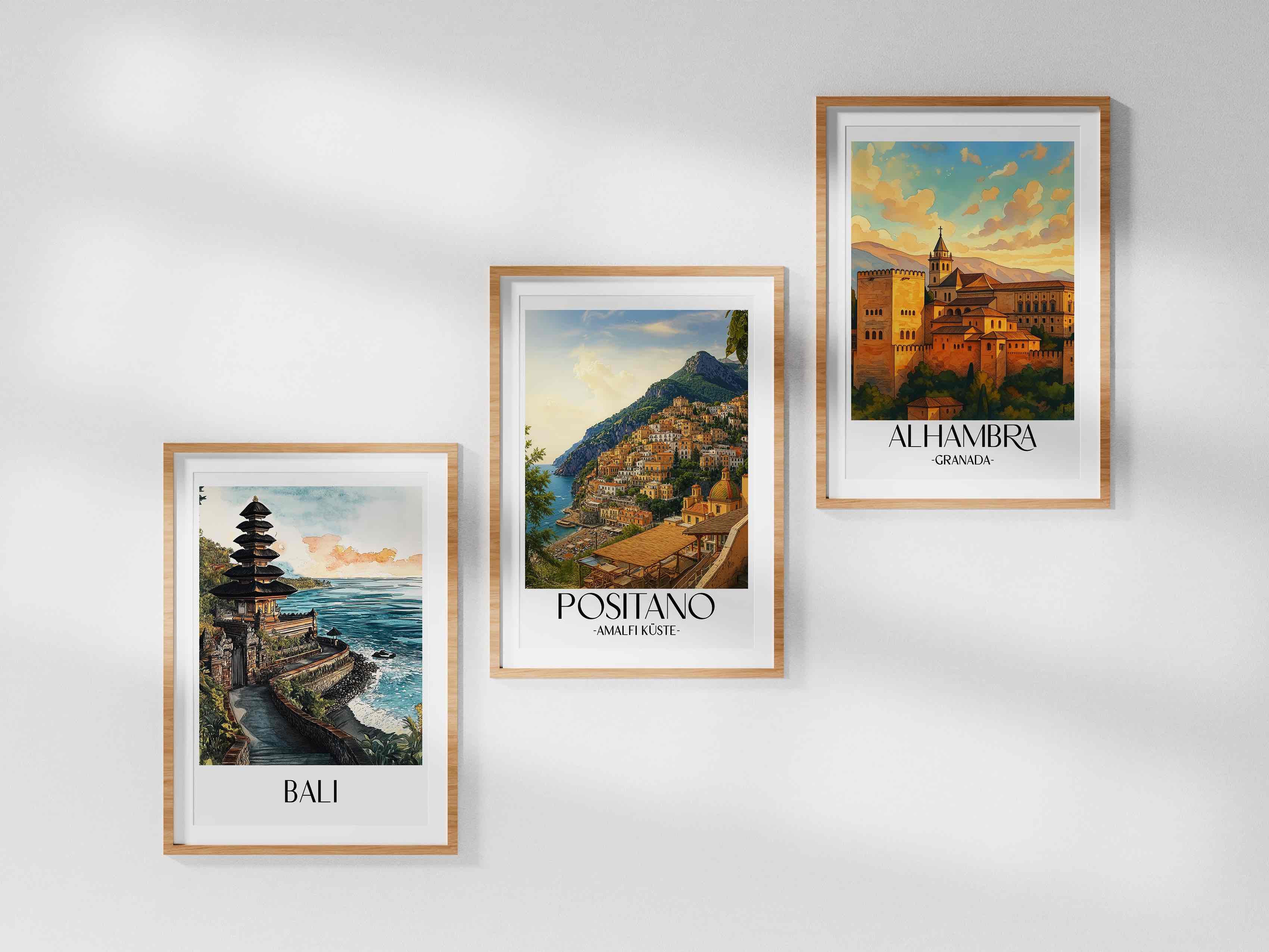 positano-amalfi-küste-italien-poster-aquarell