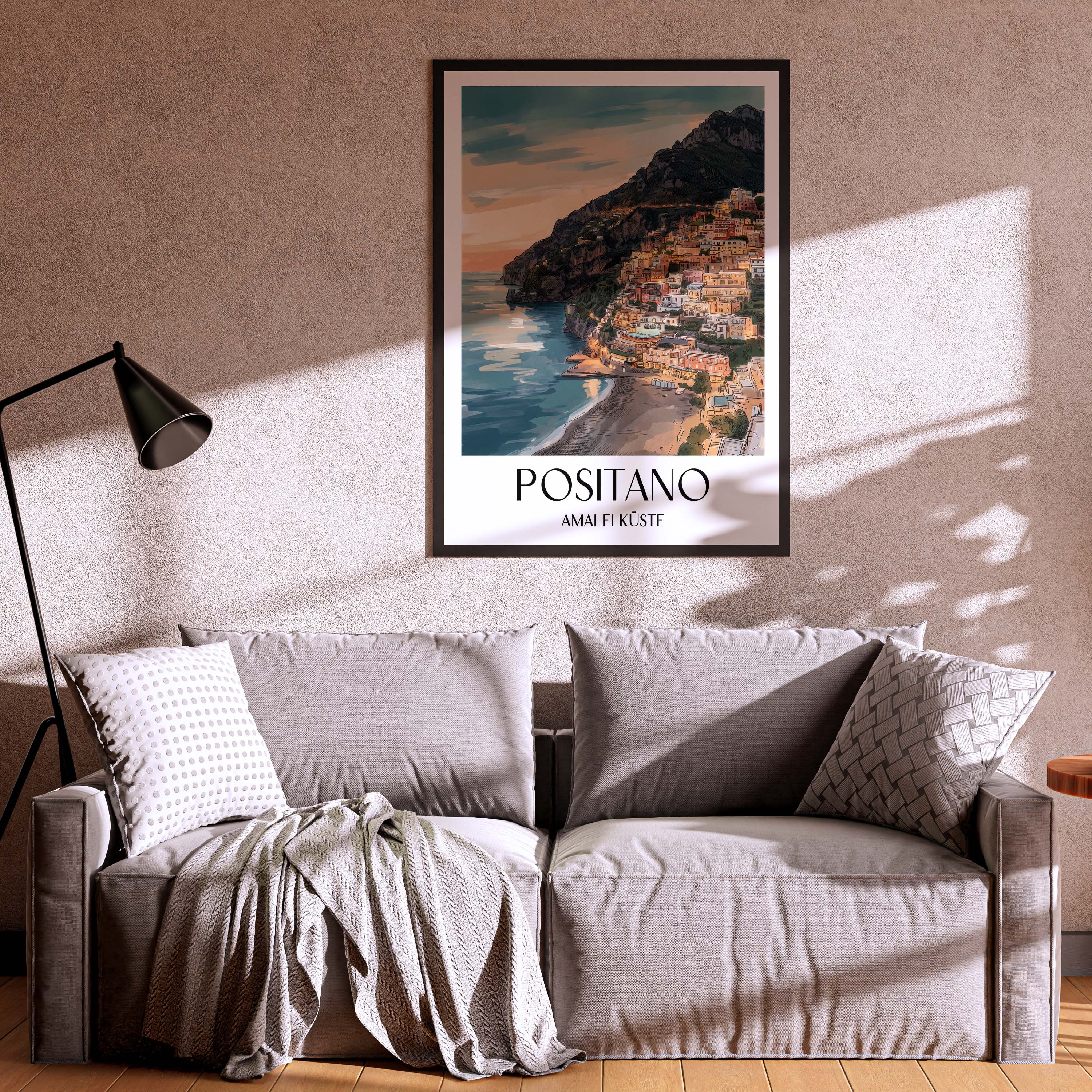 positano-amalfi-küste-italien-poster-aquarell