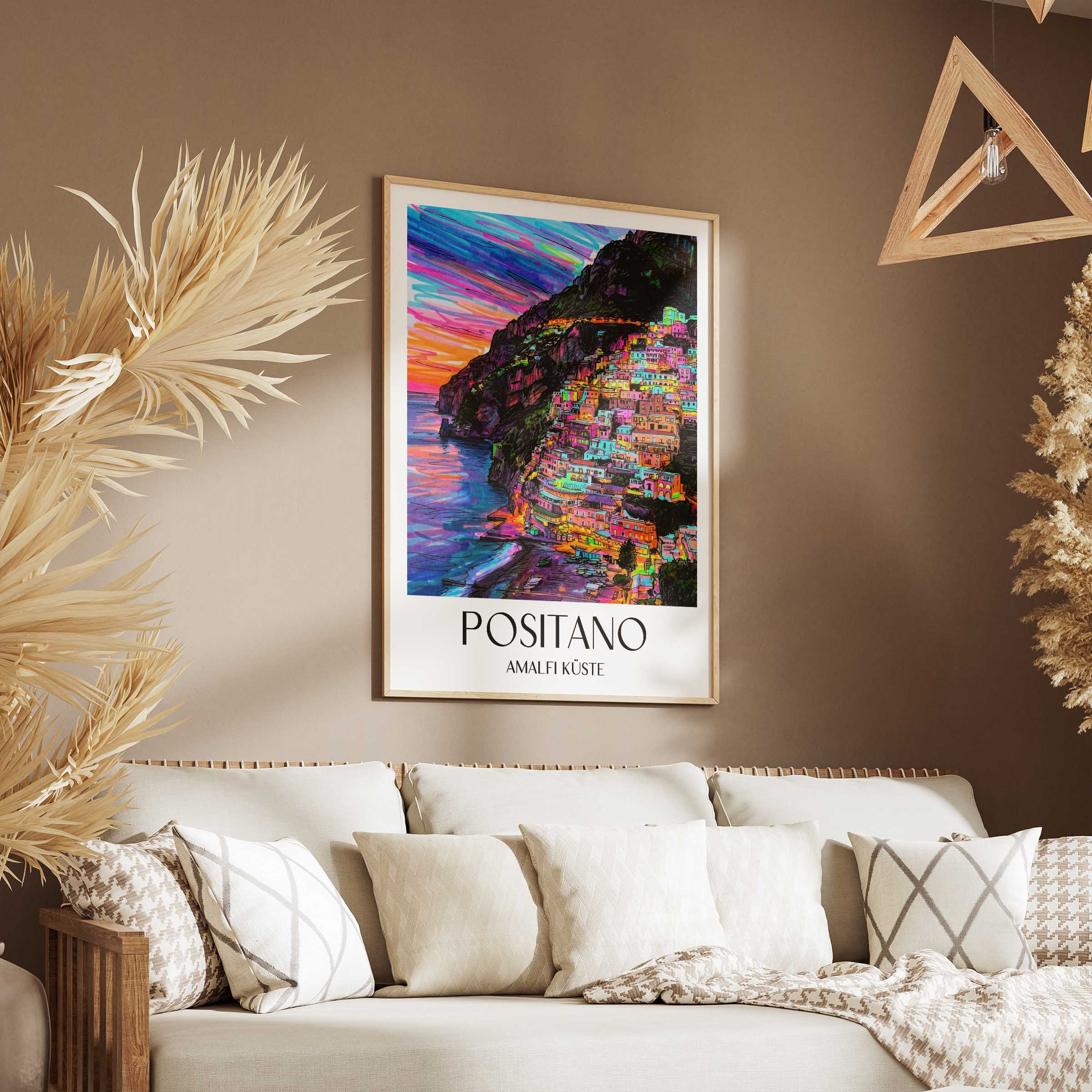 positano-amalfi-küste-italien-poster-graffiti