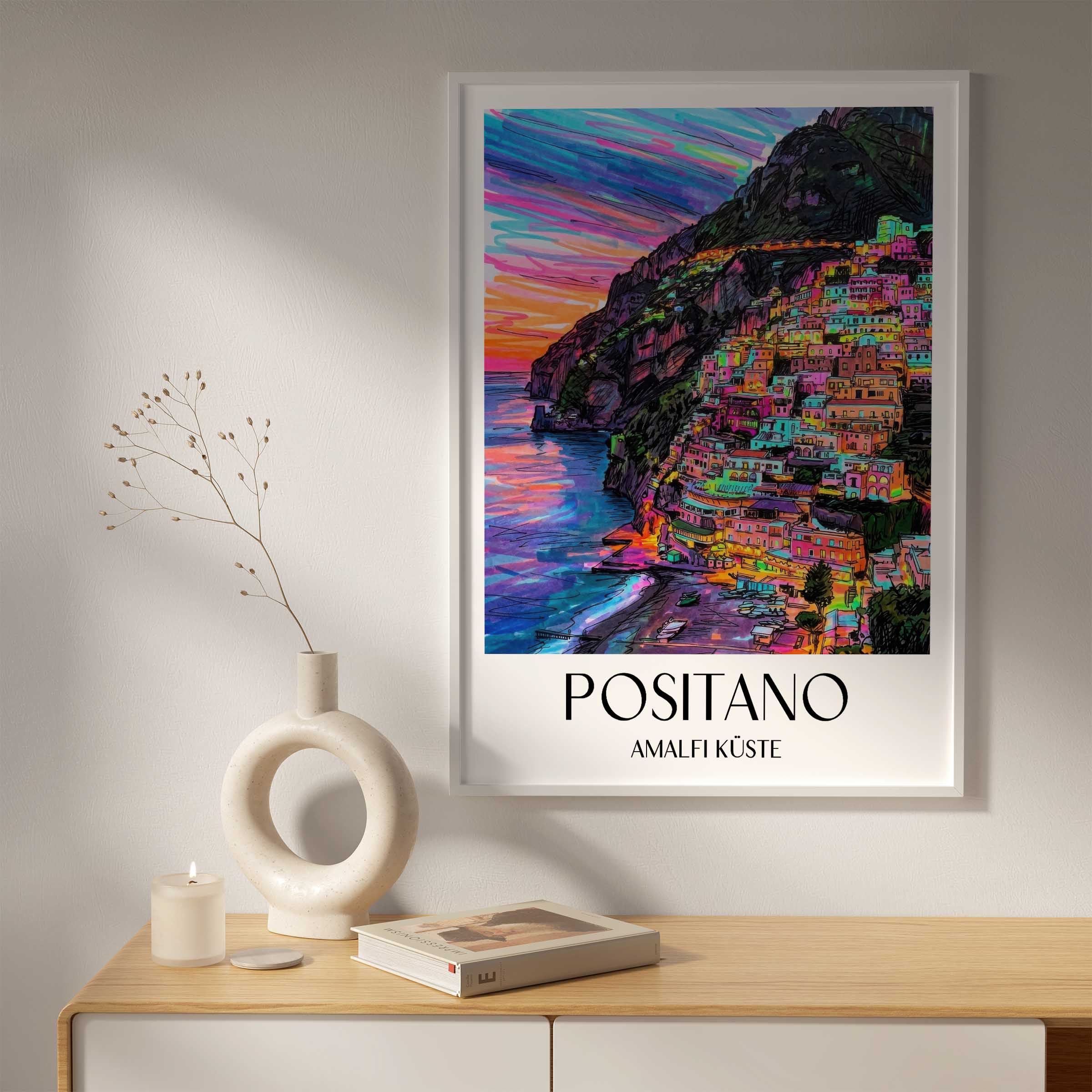 positano-amalfi-küste-italien-poster-graffiti