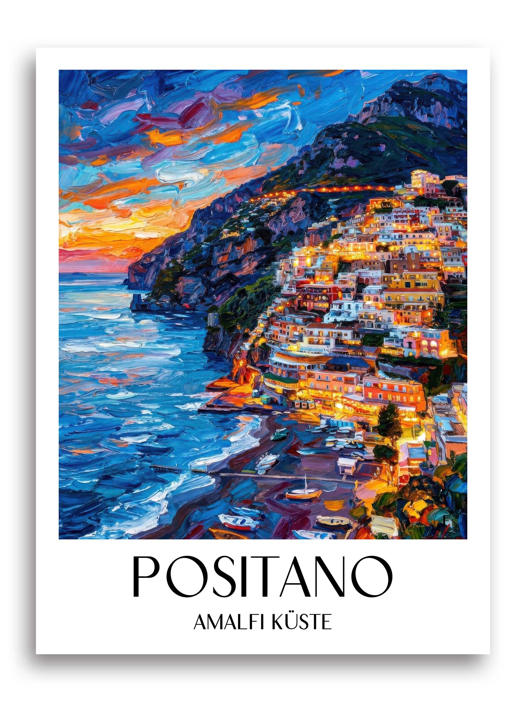 positano-amalfi-küste-italien-poster-oil-painting-oelgemaelde