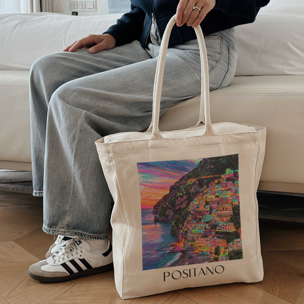 positano-amalfi-küste-italien-einkaufstasche-graffiti
