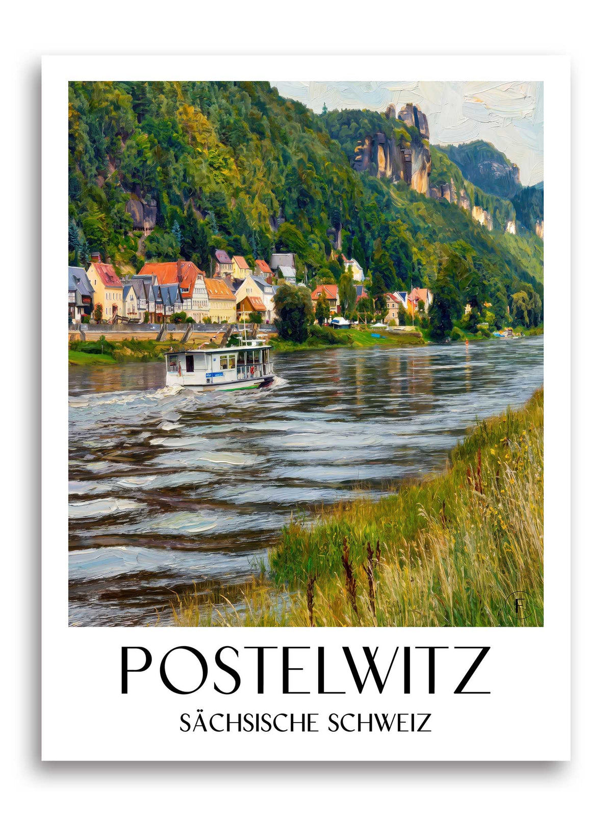 postelwitz-sächsische-schweiz-deutschland-poster-oil-painting-oelgemaelde