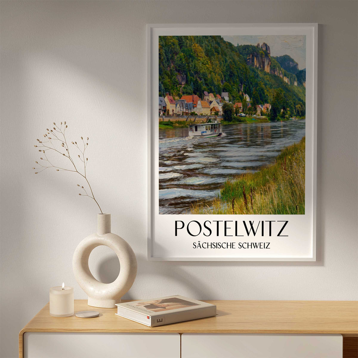 postelwitz-sächsische-schweiz-deutschland-poster-oil-painting-oelgemaelde