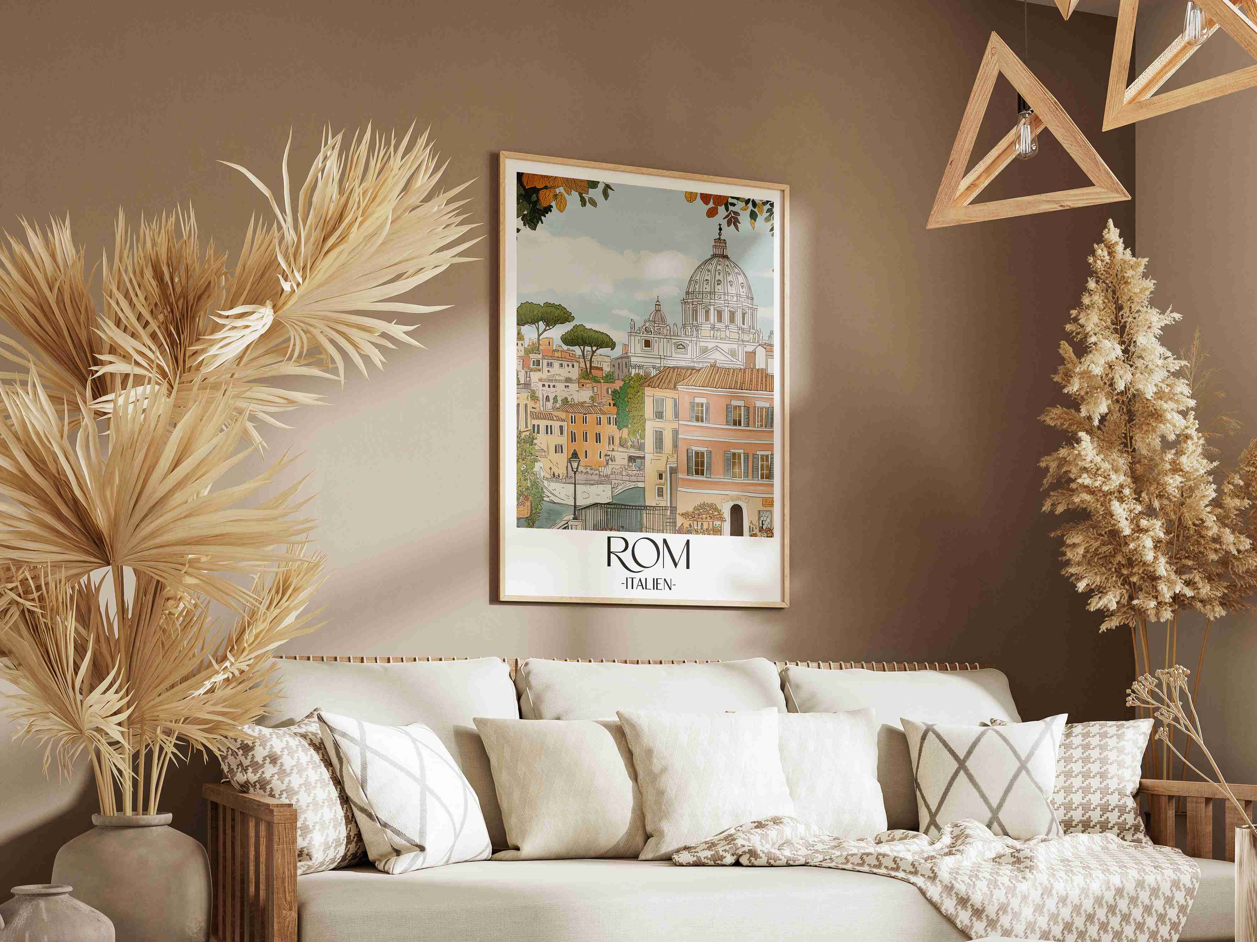 rom-italien-poster-aquarell