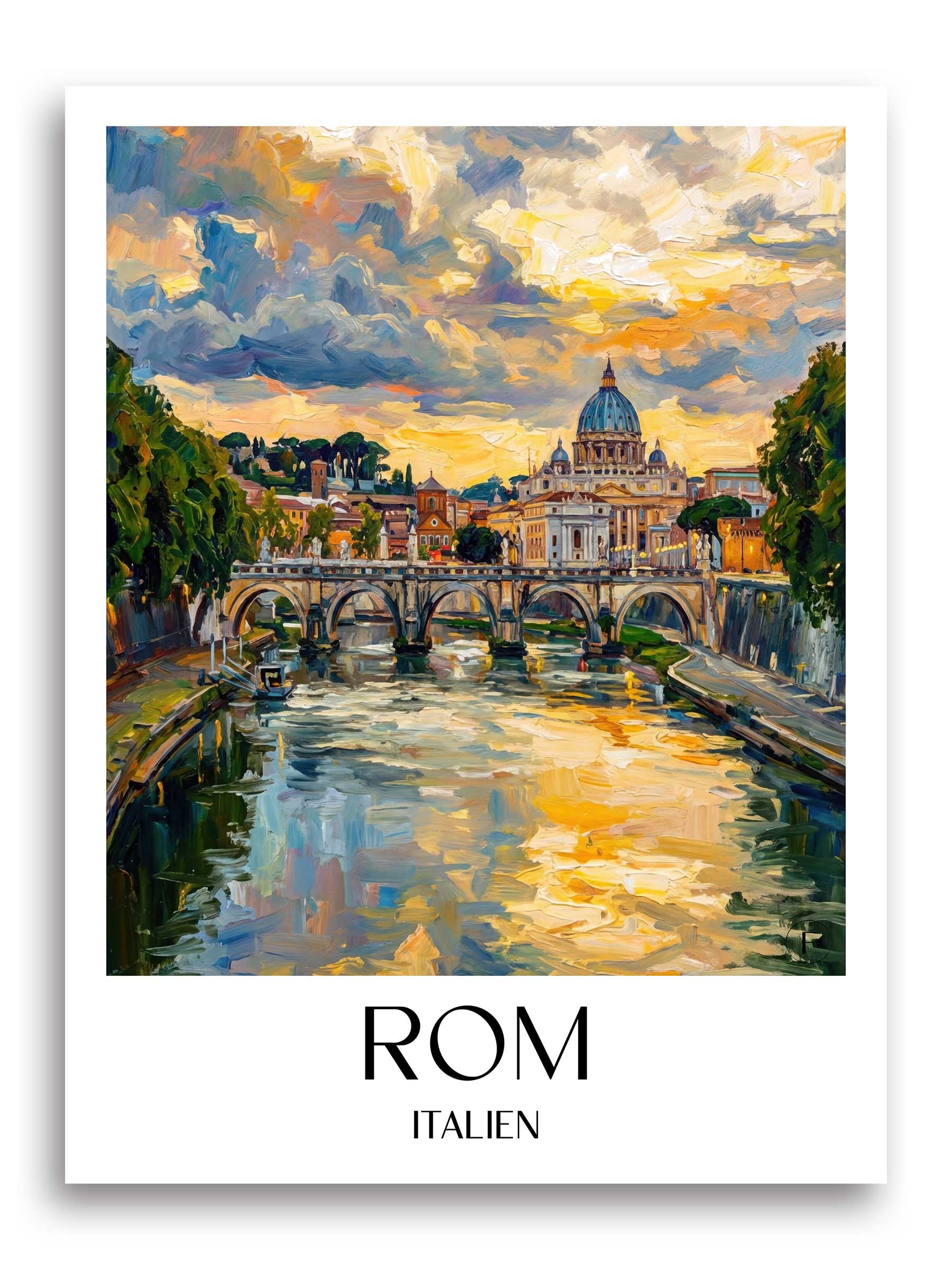 rom-italien-poster-oil-painting-oelgemaelde