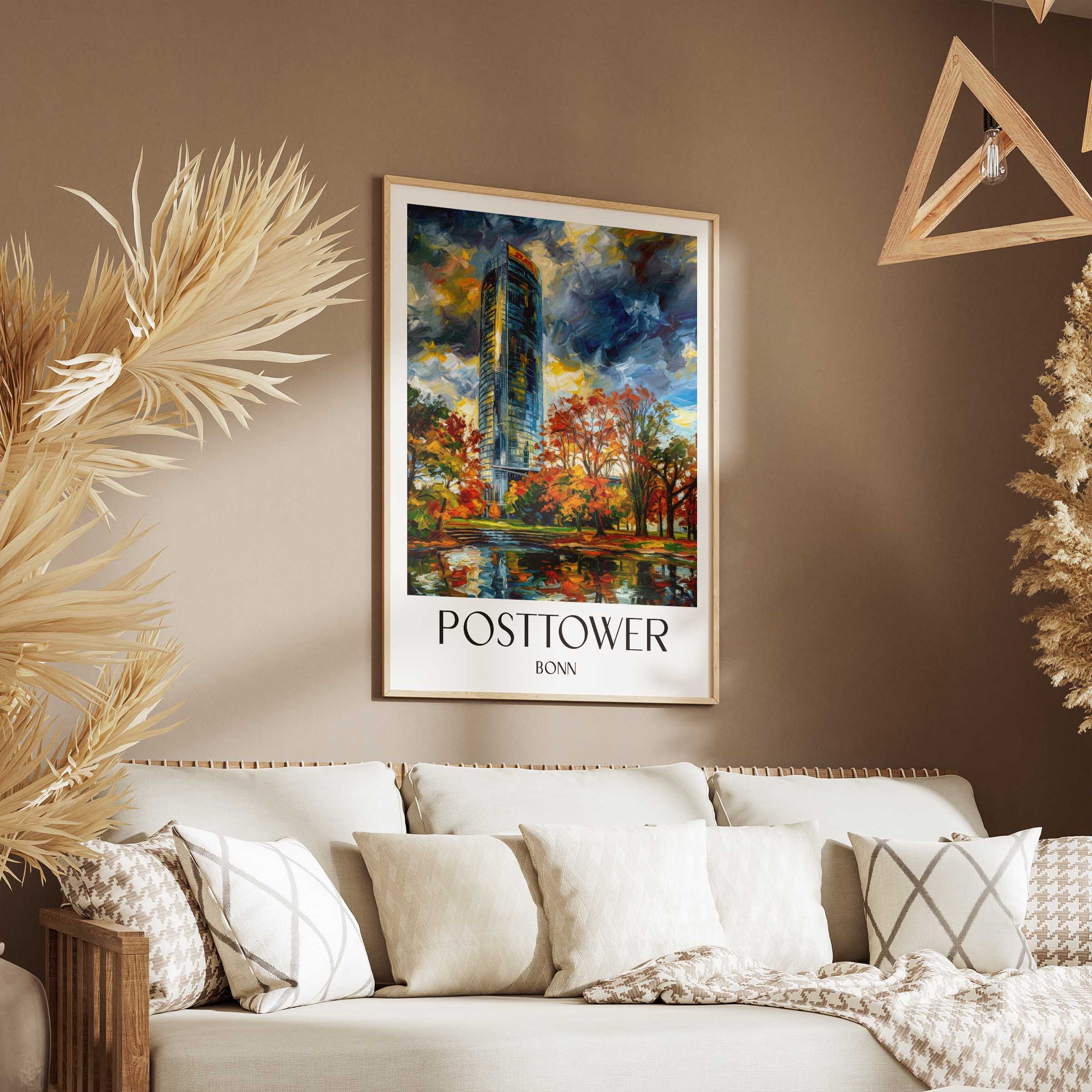 posttower-bonn-deutschland-poster-oil-painting-oelgemaelde