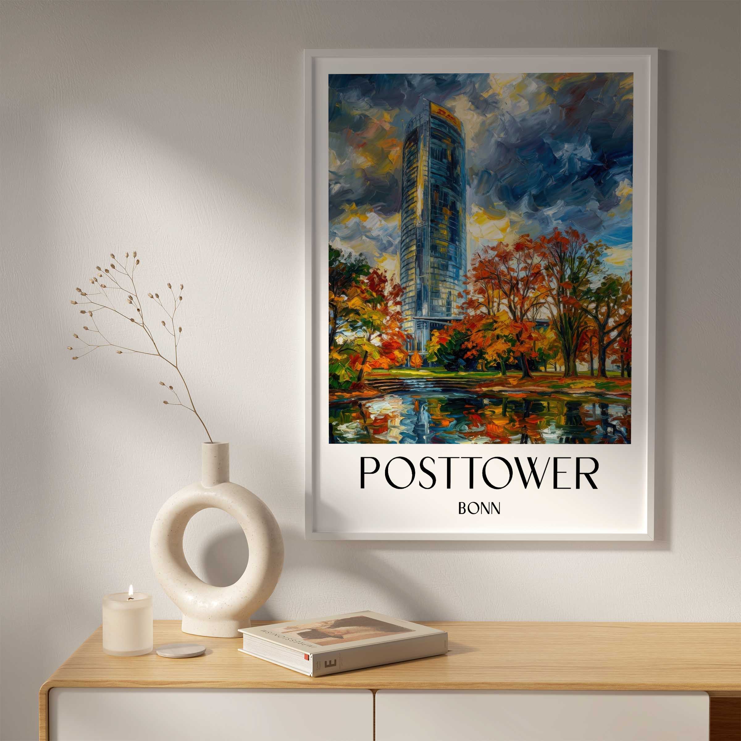 posttower-bonn-deutschland-poster-oil-painting-oelgemaelde