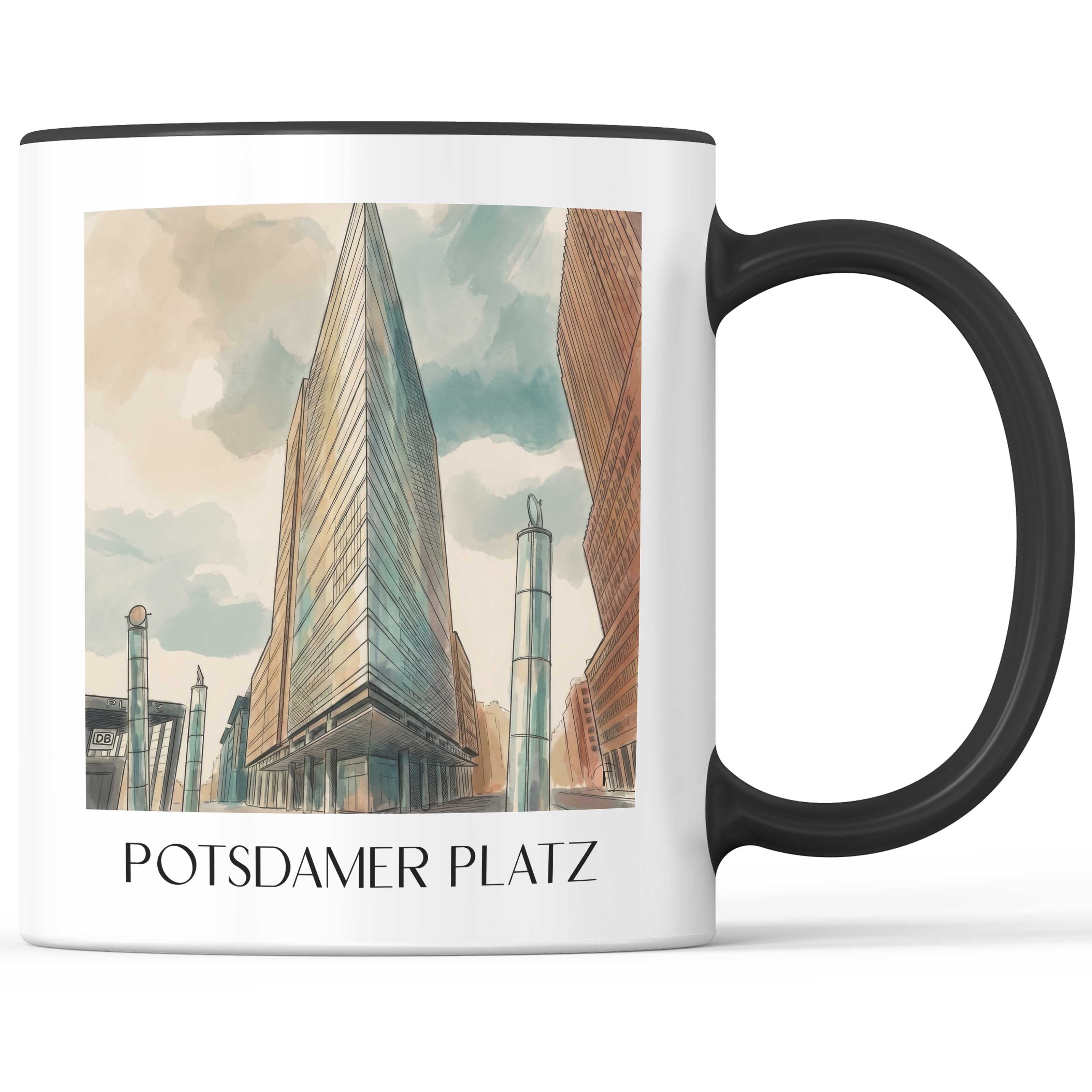 potsdamer-platz-berlin-deutschland-kaffeebecher-aquarell